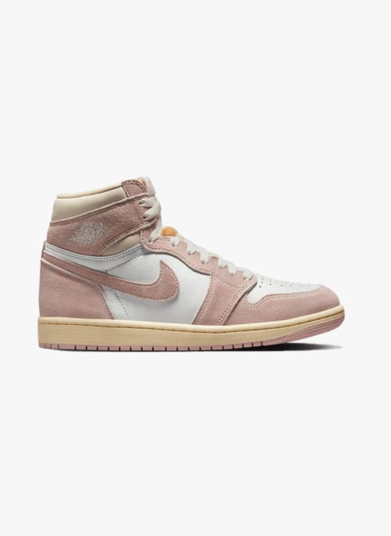 Baskets montantes en cuir Blanc