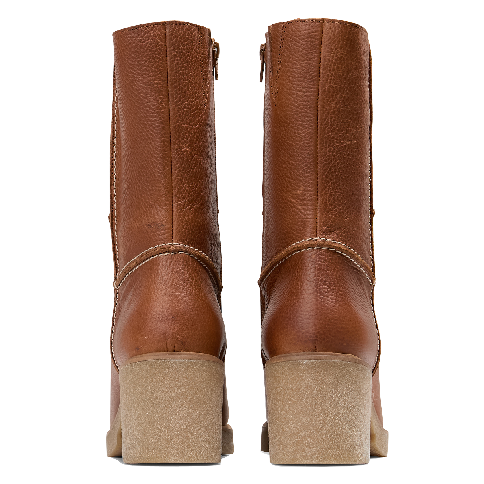 Bianca - Lederstiefeletten LA FEE MARABOUTEE Braun