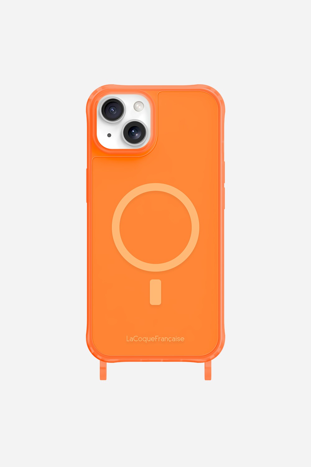 Magsafe phone case with rings for iphone 13 LA COQUE FRANCAISE Orange