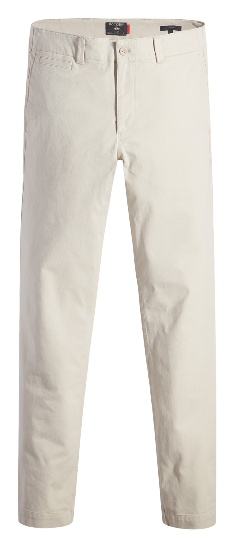 Pantalon slim en coton mélangé DOCKERS Beige