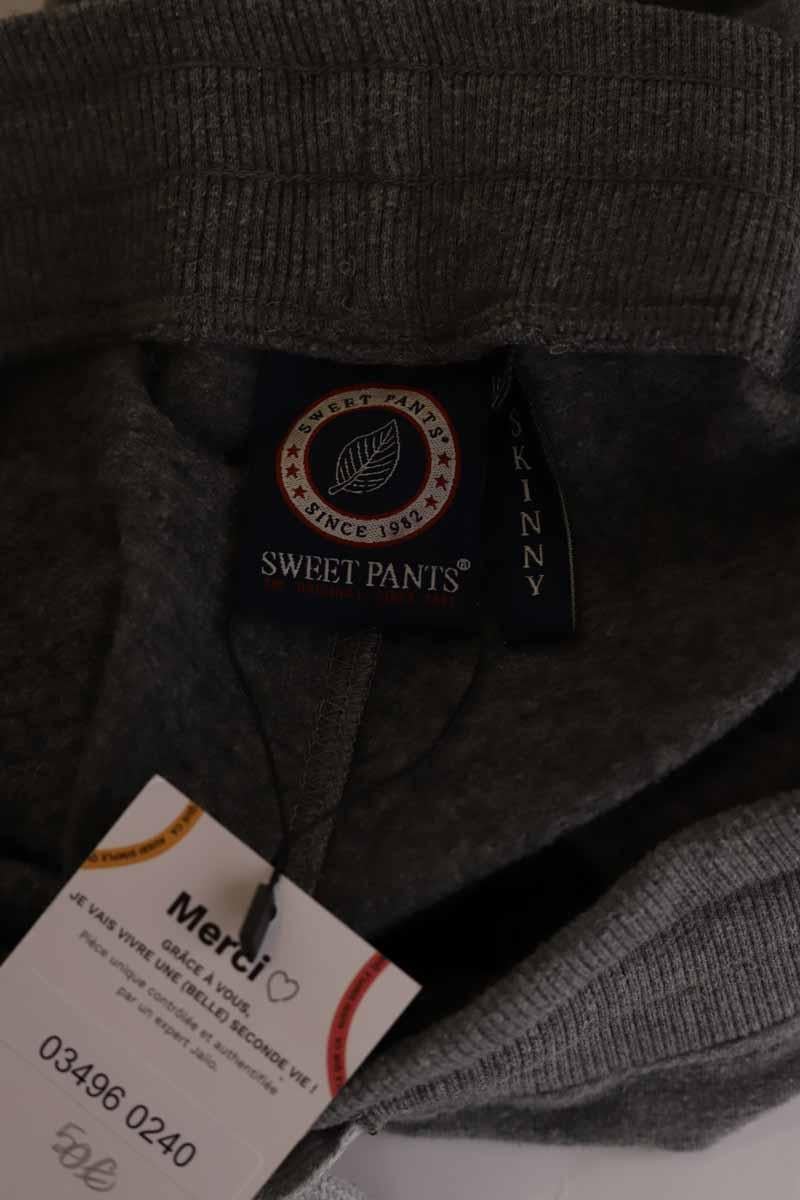 Cotton sports pants SWEET PANTS - Seconde Main Grey