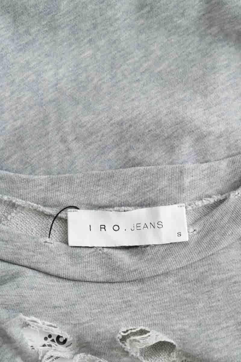 Cotton sweater IRO - Seconde Main Grey