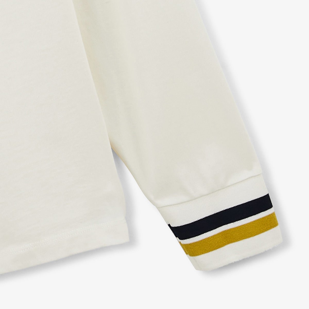 Long-sleeved rugby polo SERGE BLANCO White