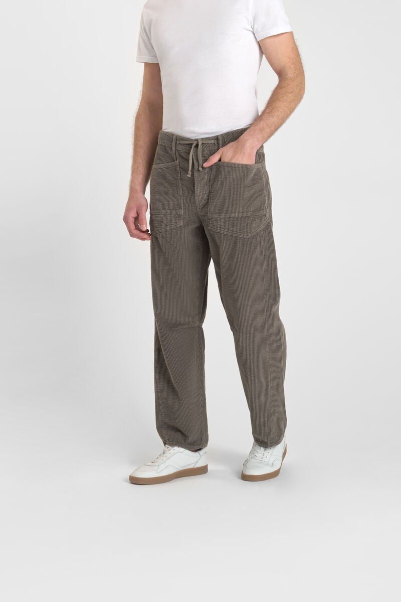 Loose, wide-leg pants LE TEMPS DES CERISES Grey