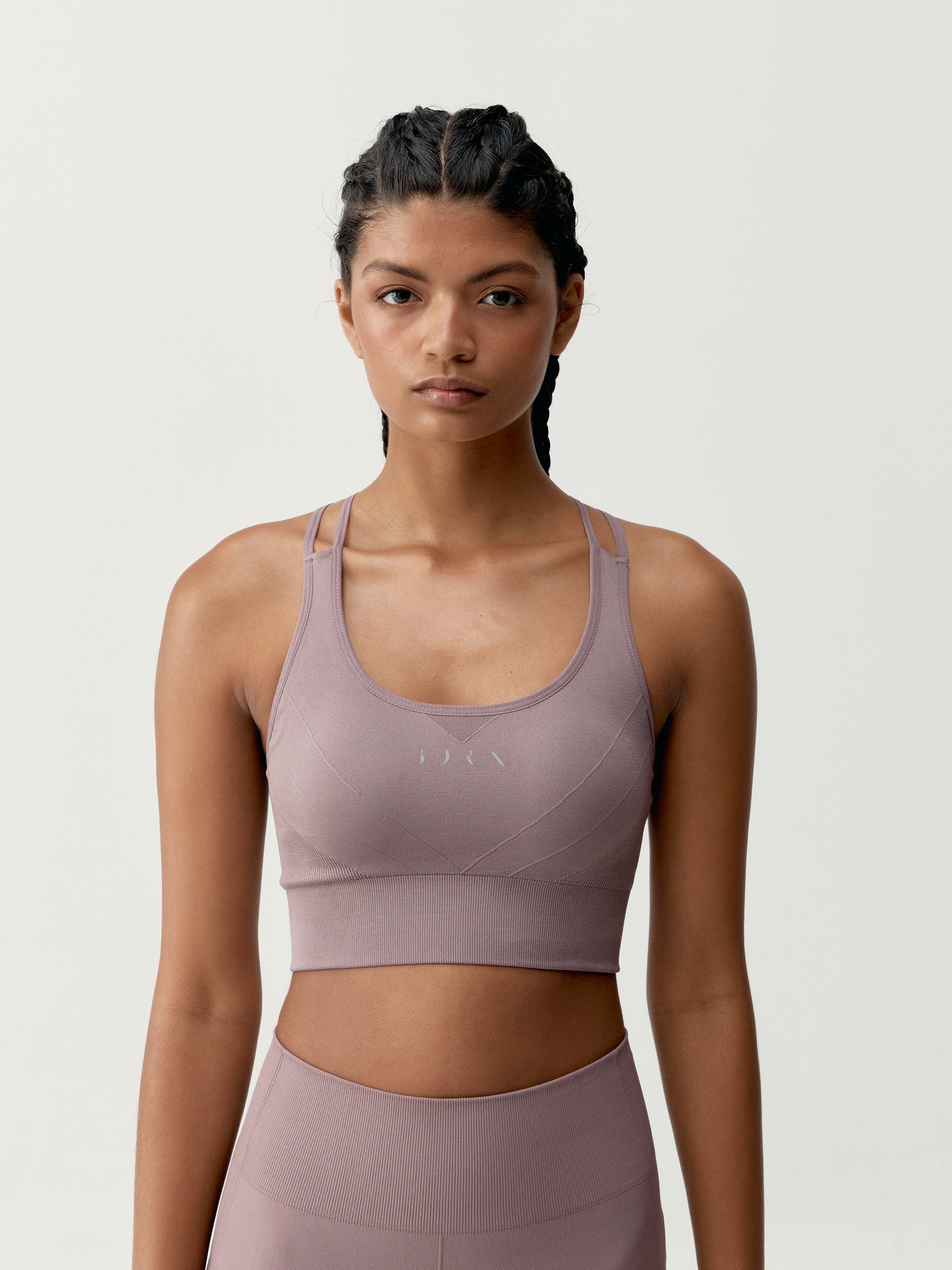 Seamless high support sports bra BORN LIVING YOGA