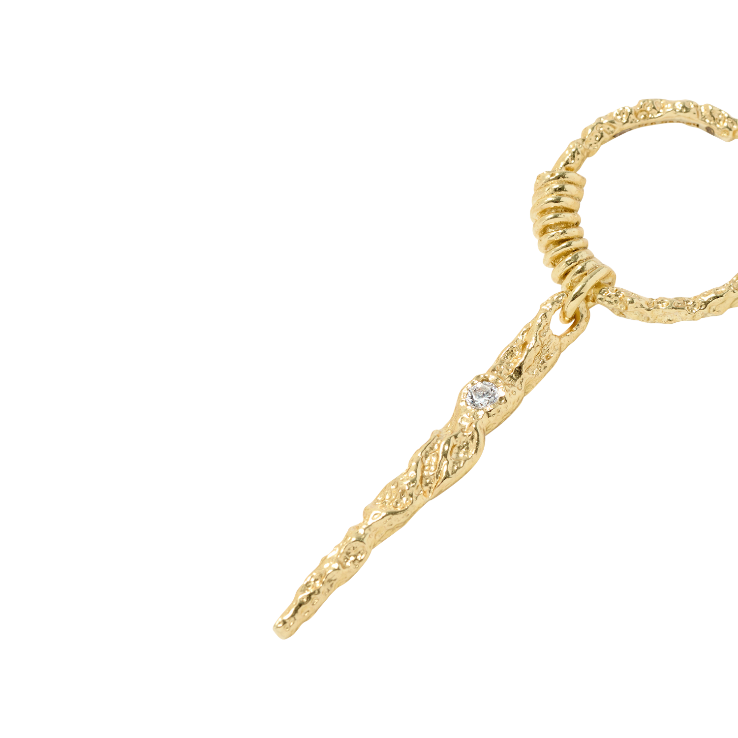 Oorbel BA&SH Goudkleurig