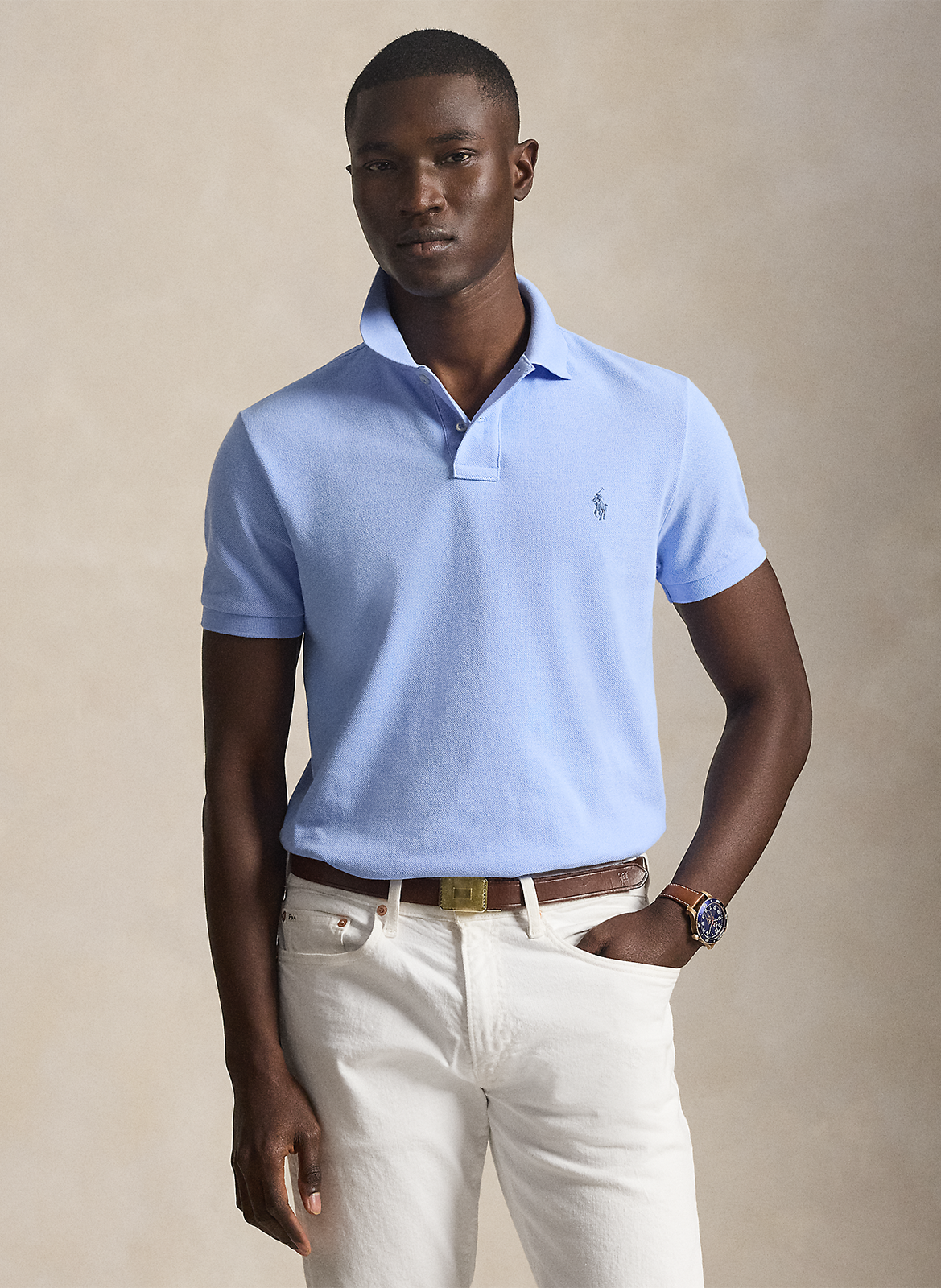Poloshirt aus Baumwolle, Slim Fit POLO RALPH LAUREN