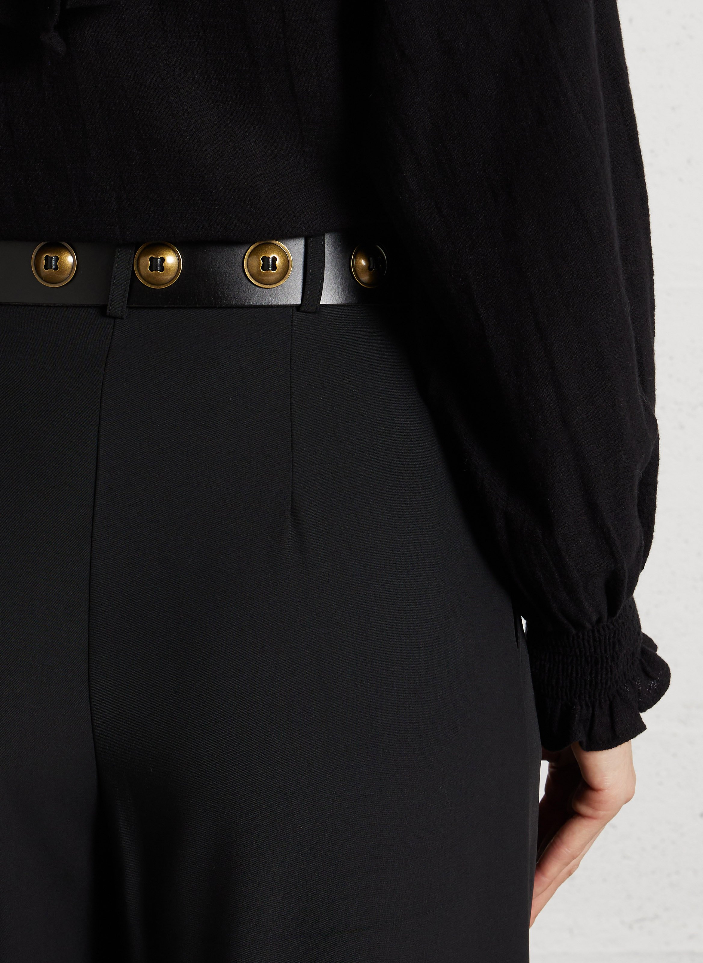 Ceinture cuir COTELAC Noir