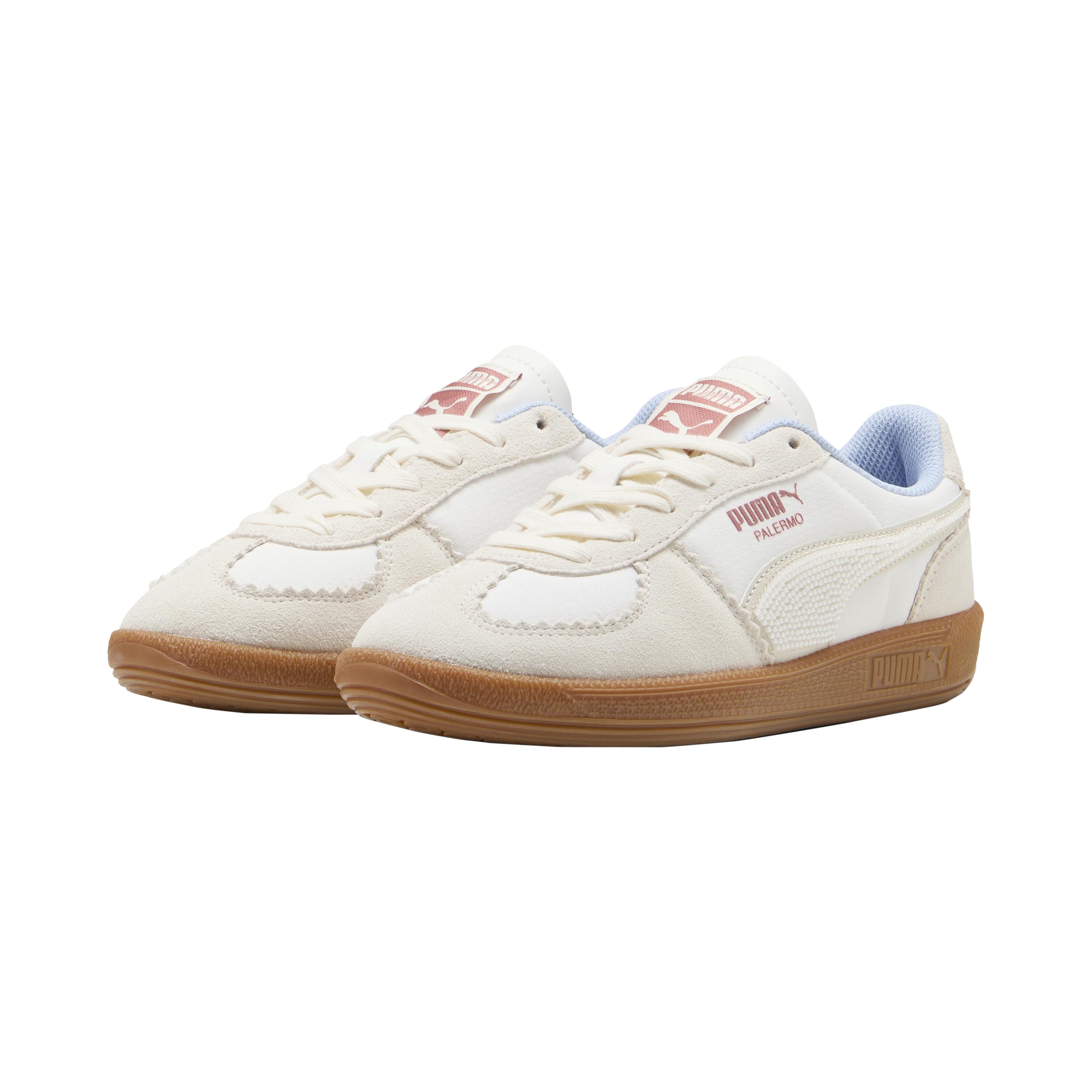 Low leather sneaker Palermo Gentle Meld WNS PUMA White