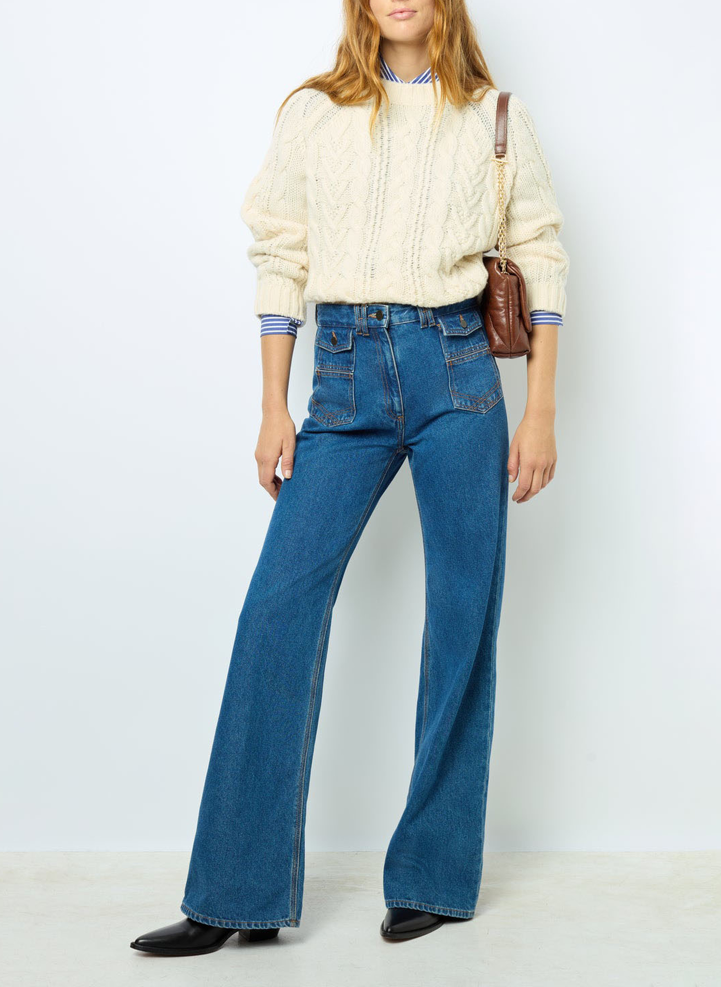 Vaquero flare GERARD DAREL Azul