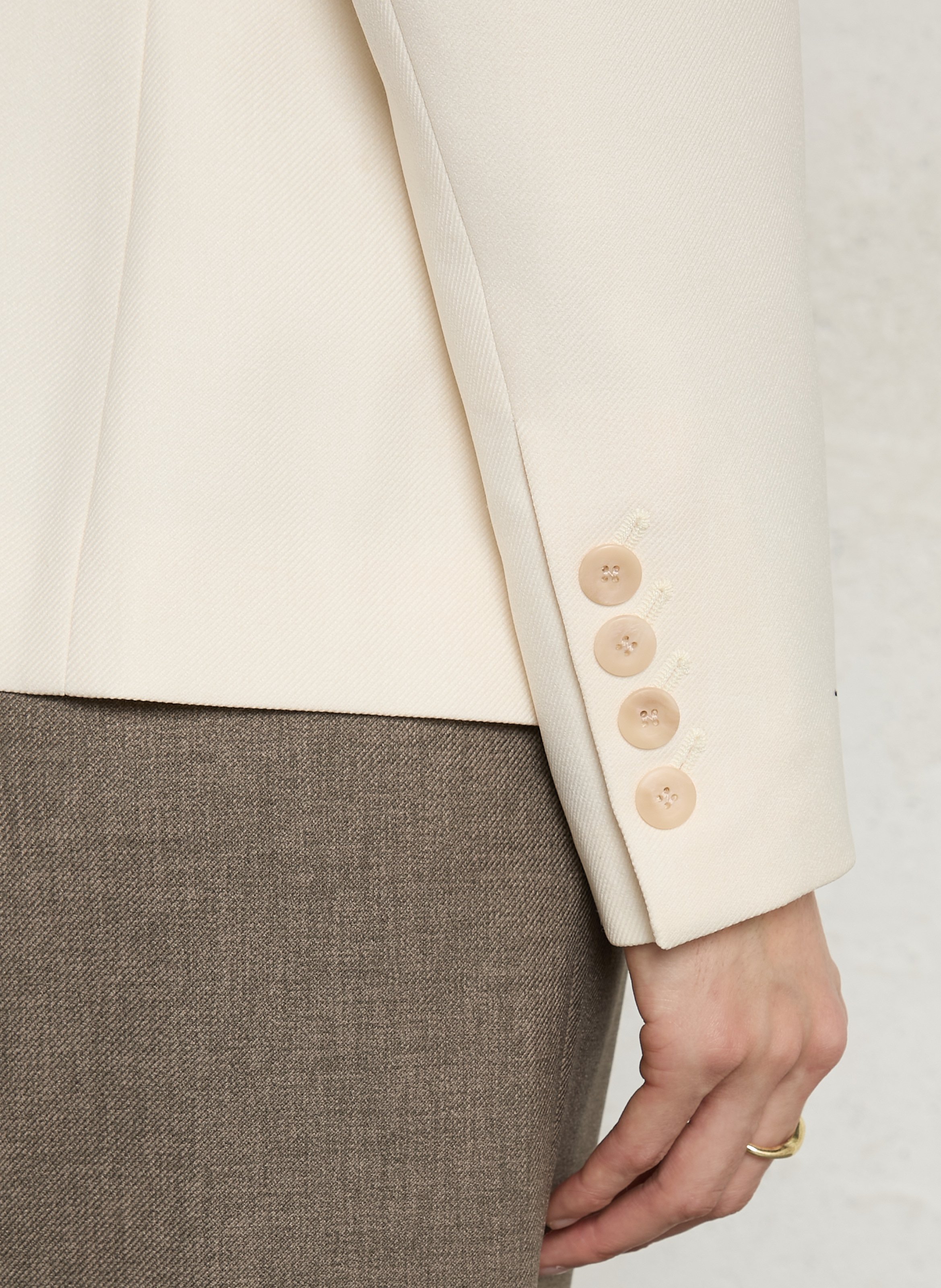Fitted suit jacket MAISON 123 Beige
