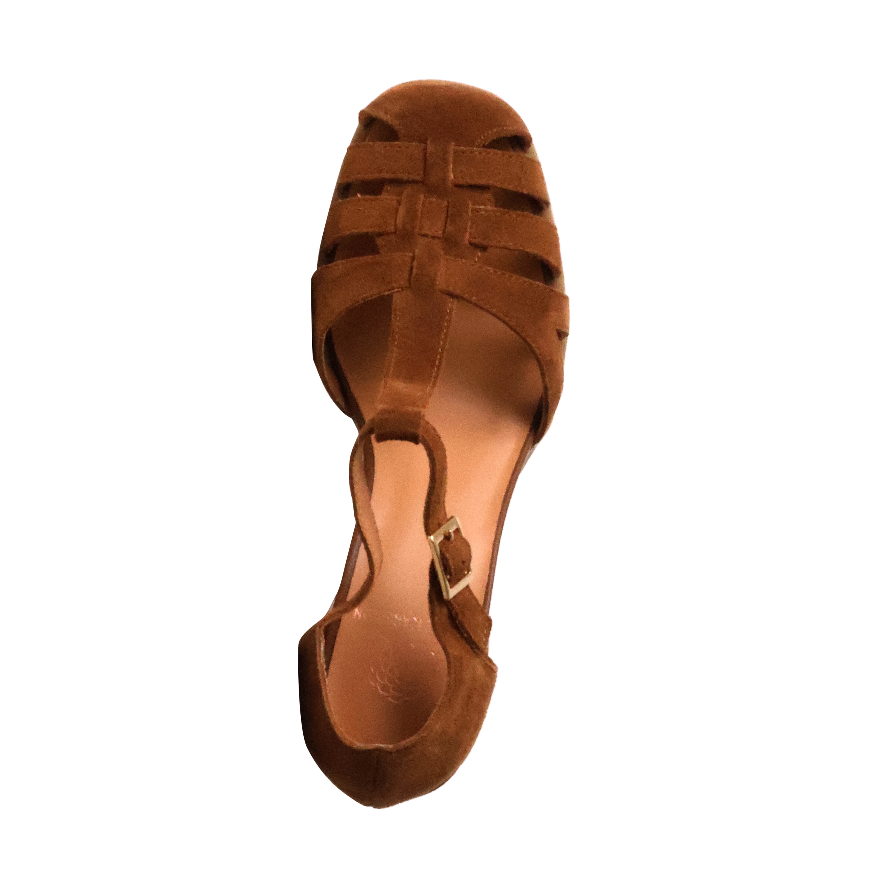 Sandales à talon cuir  brigitte EMILIE KARSTON Marron