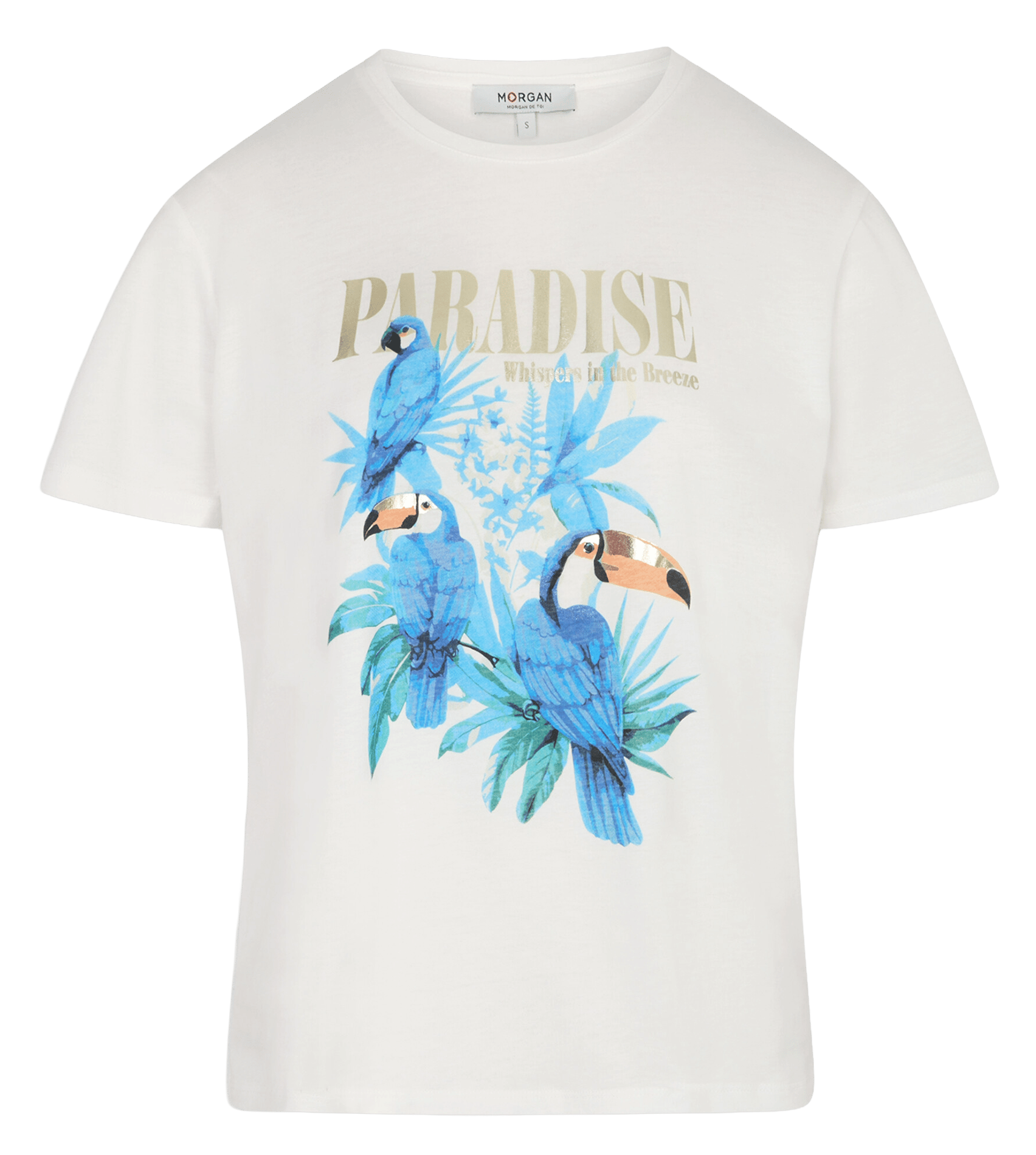 T-shirt droit imprimé MORGAN Weiss