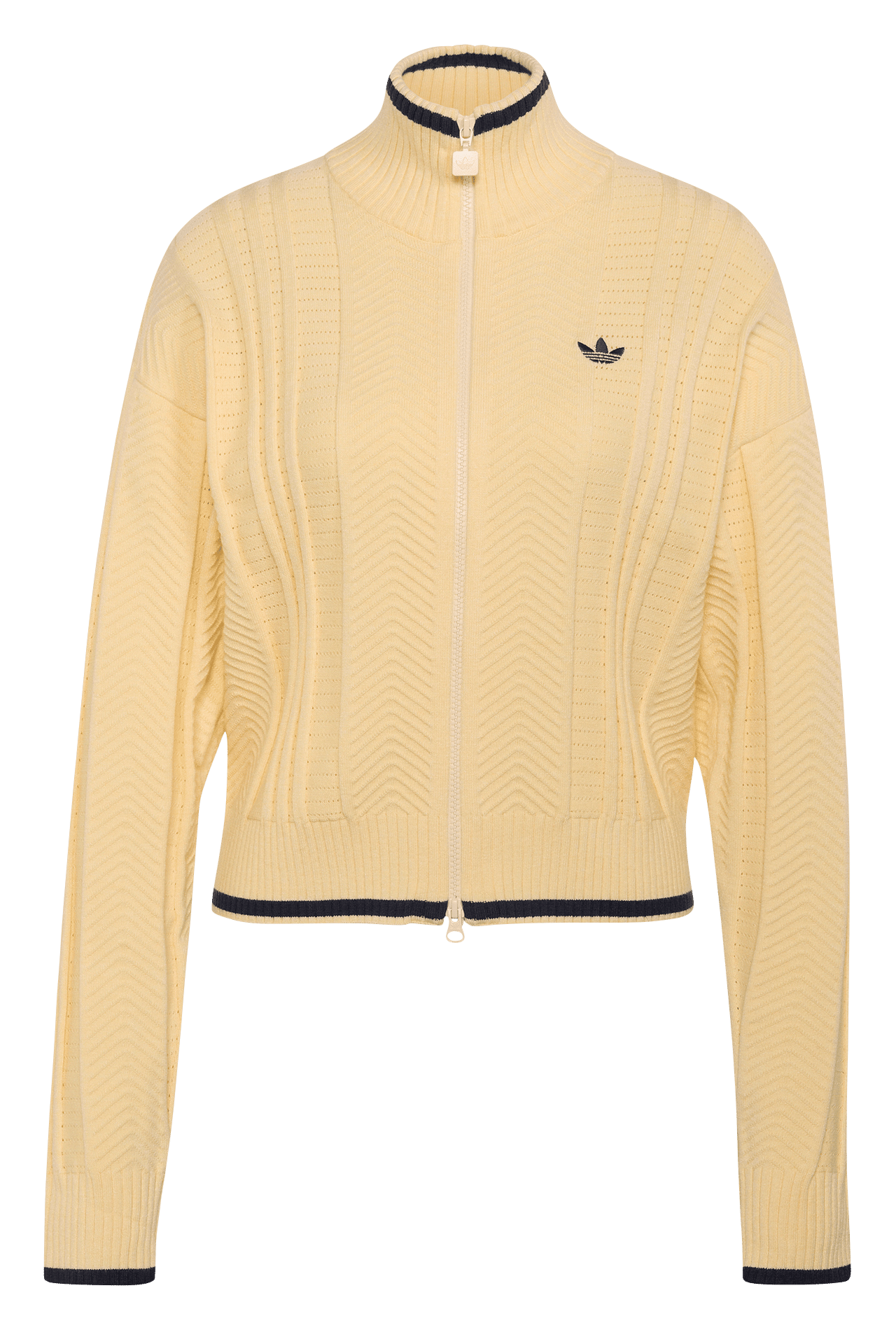 Gilet zippé col montant ADIDAS Blanc
