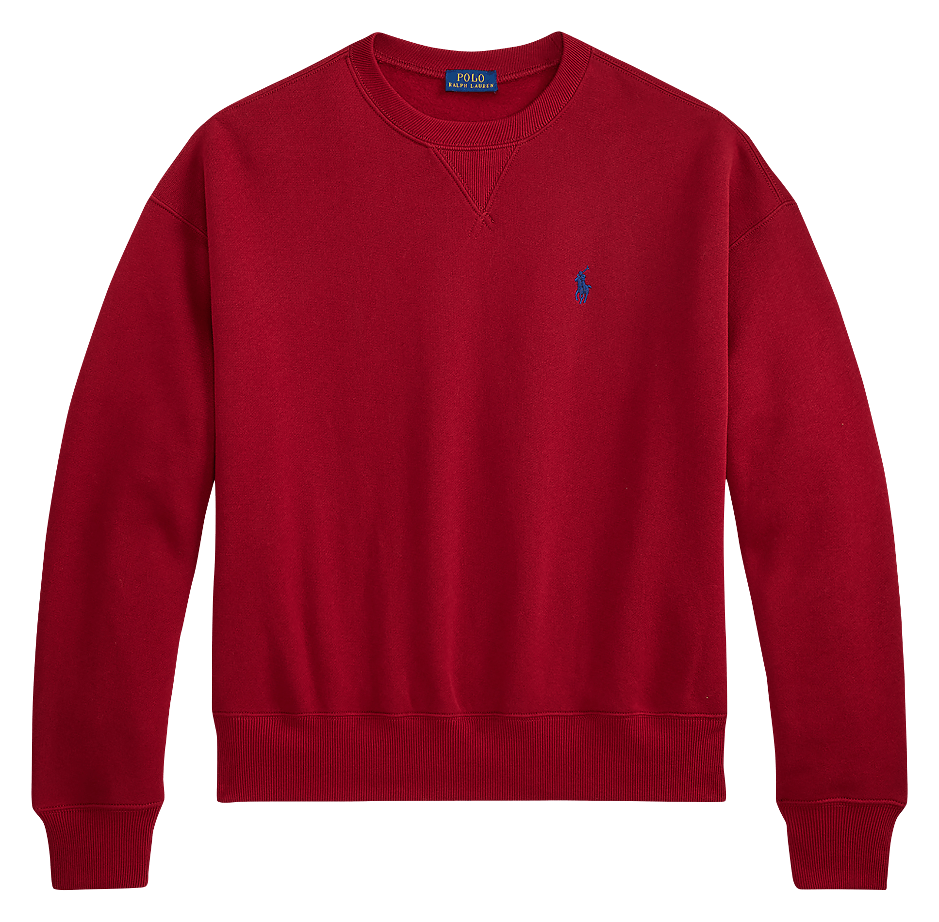 Rundhals-Sweatshirt aus Baumwoll-Mix | Rot POLO RALPH LAUREN Damen