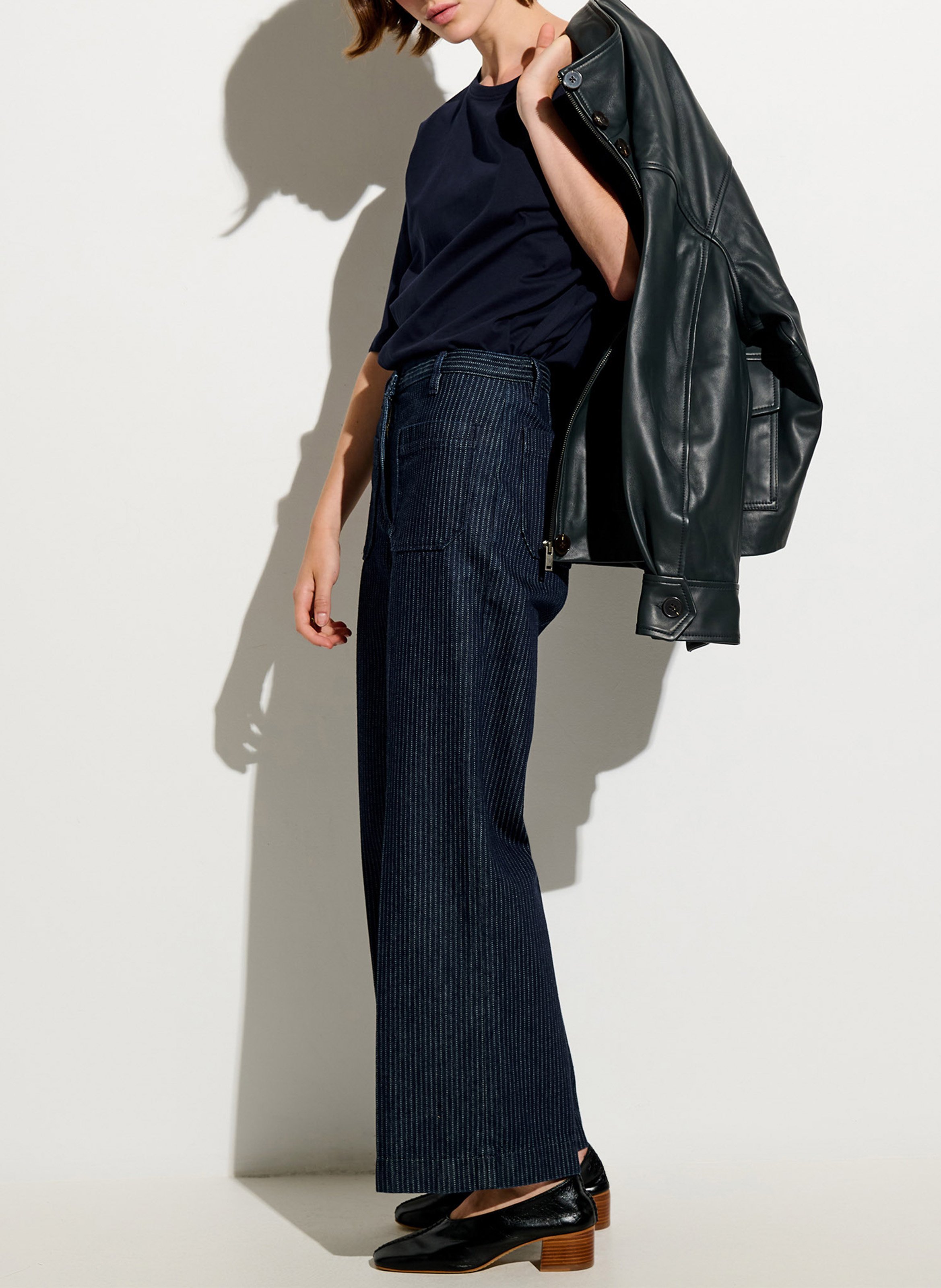 Bobhoedje - katoenblend | Blauw SESSUN Dames