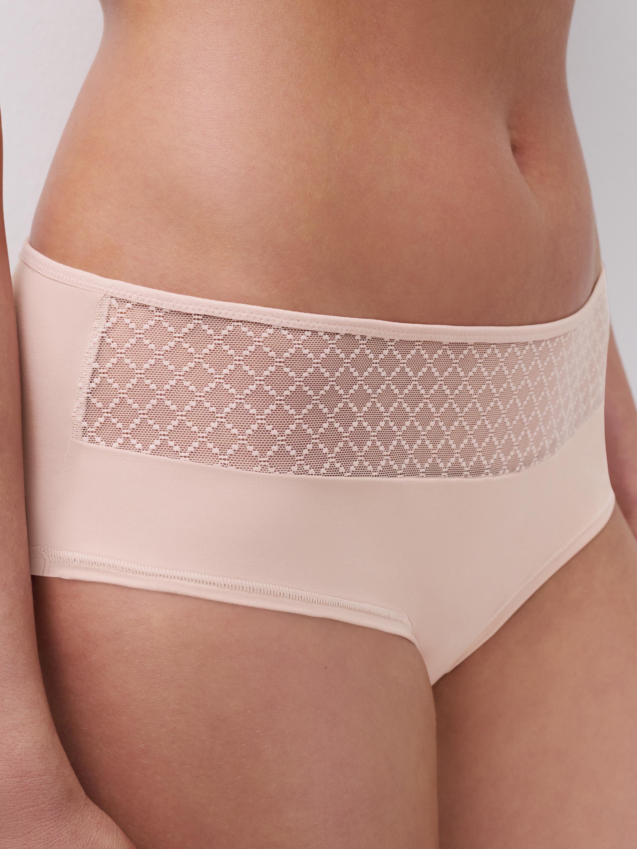 Lace boy shorts CHANTELLE Pink