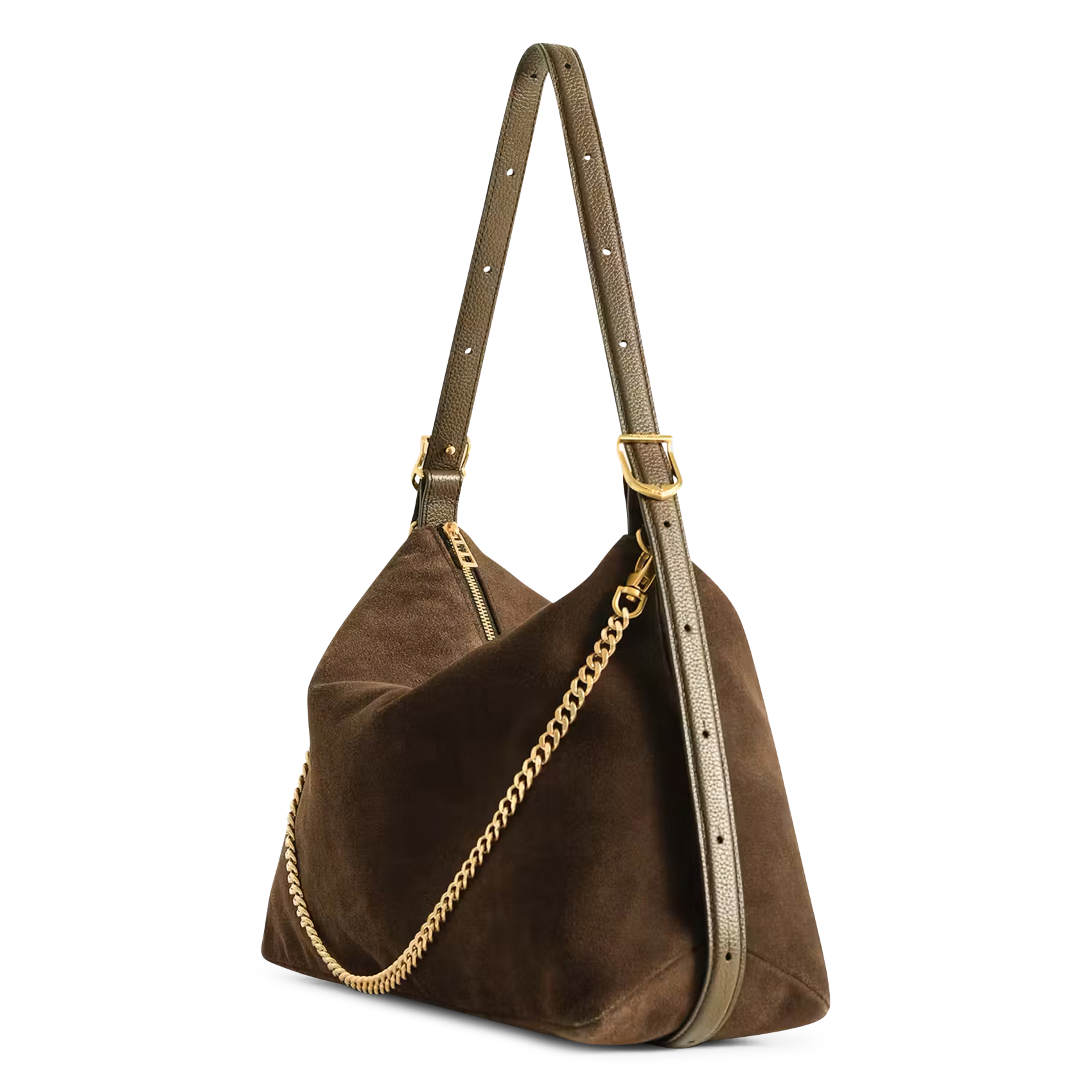 Sac à main en cuir ZADIG&VOLTAIRE Marron