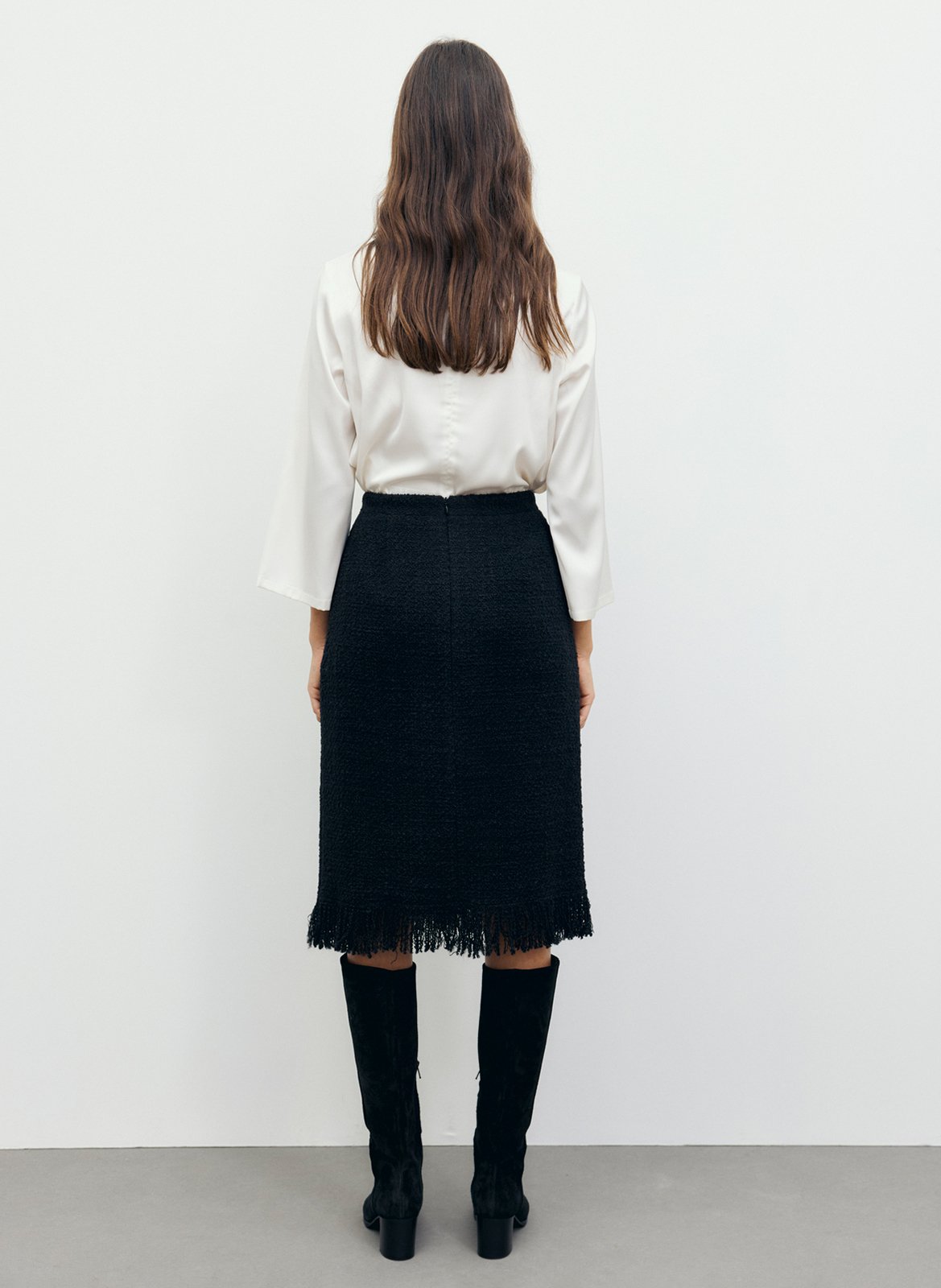Short straight skirt GERARD DAREL Black