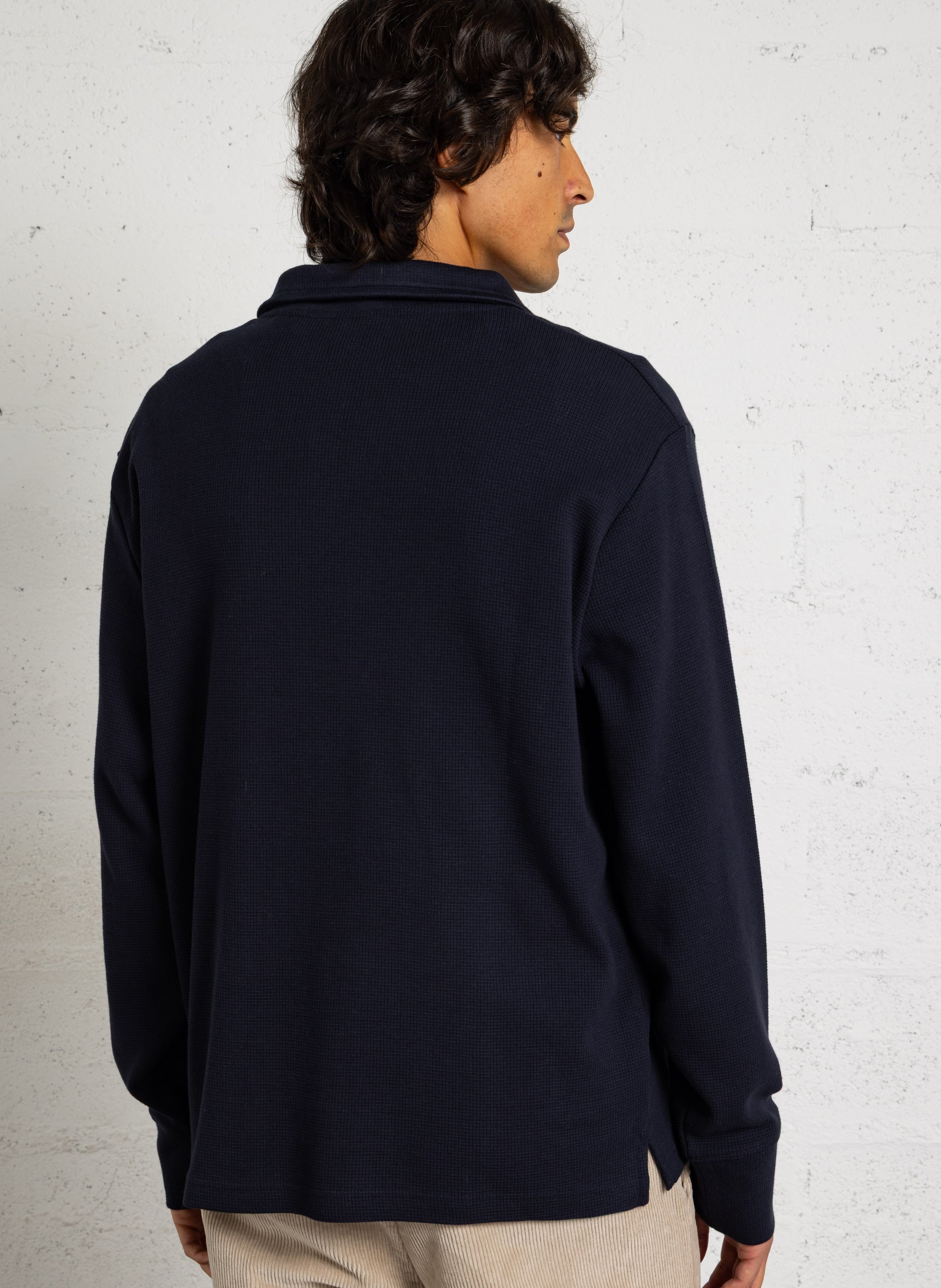 Oversize-Sweatshirt aus Baumwolle GANT Blau