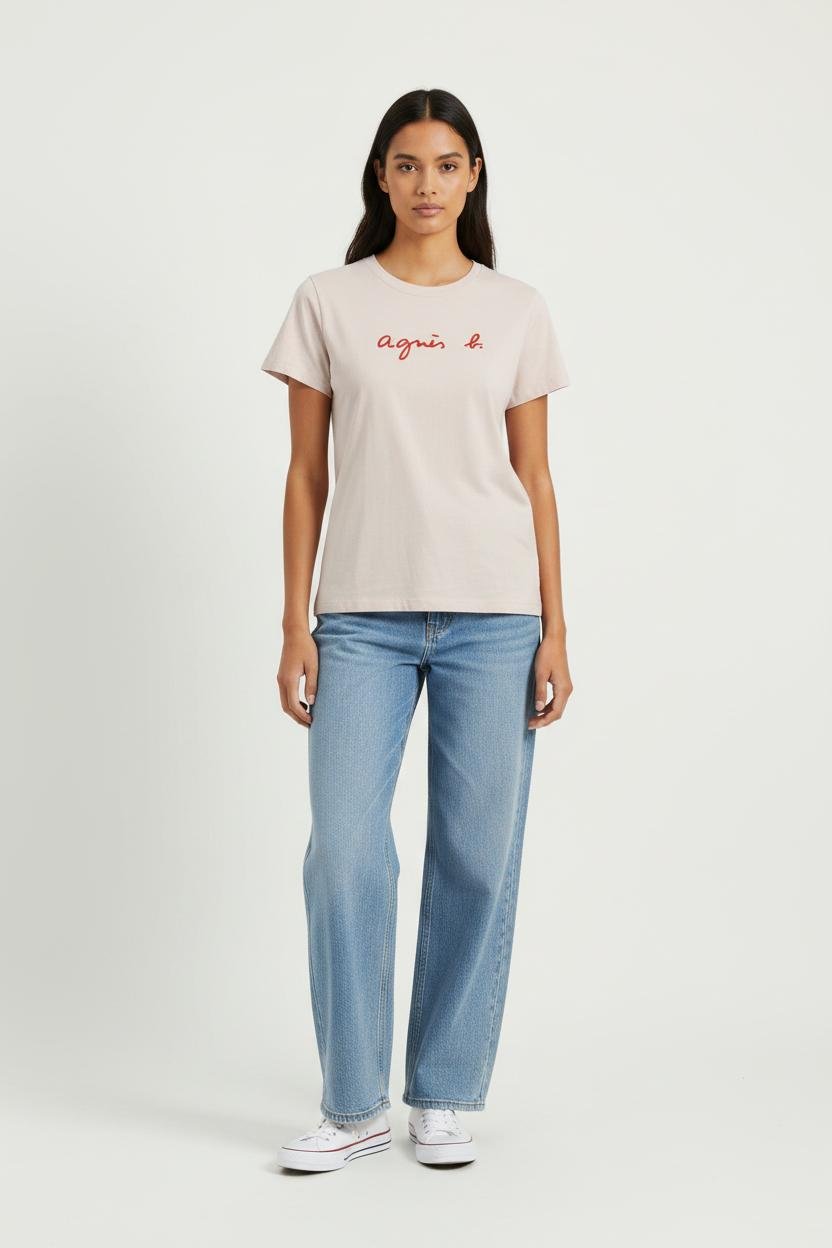 T-shirt AGNES B. - Seconde Main Pink