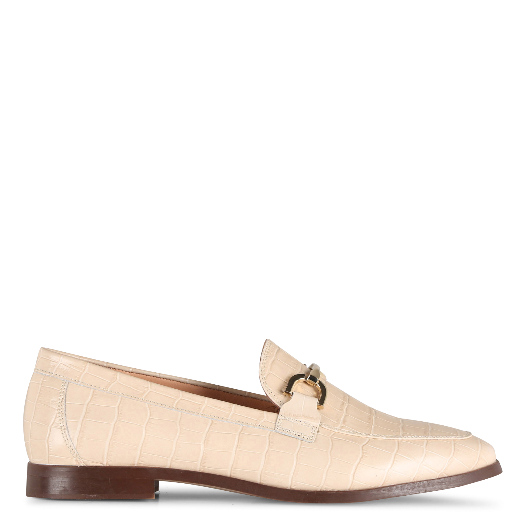 Leather Loafers Ecru Mellow Yellow Women Place des Tendances