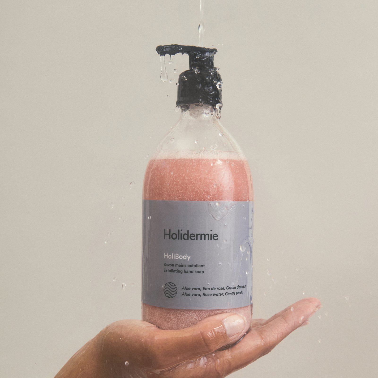 Gel lavant & exfoliant mains HOLIDERMIE No color