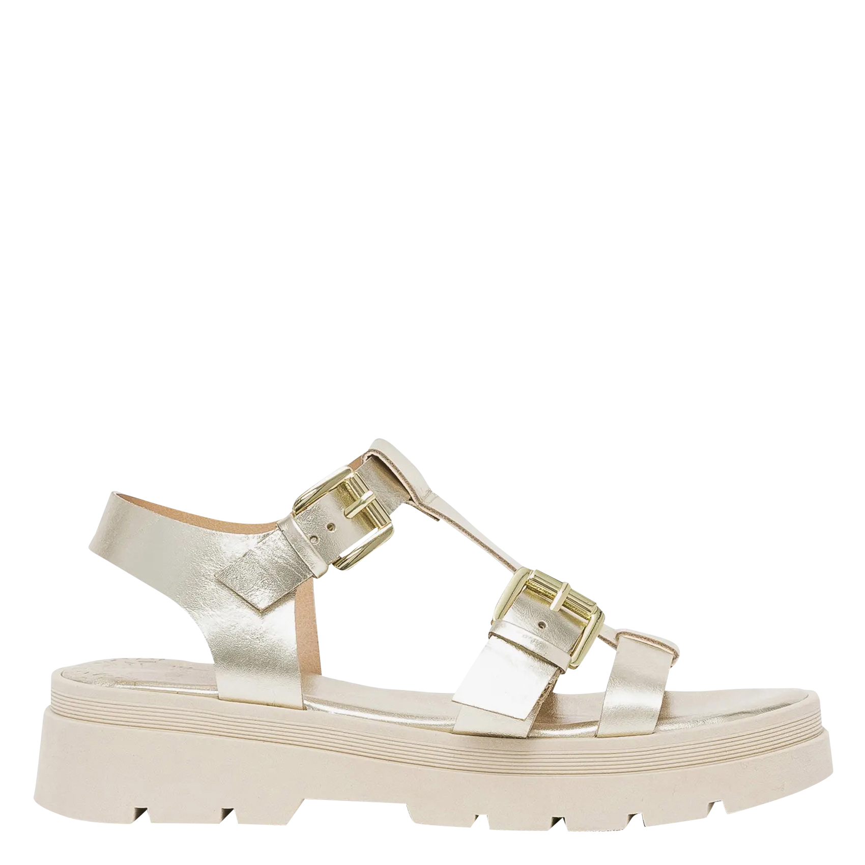 Ledersandalen BOCAGE Golden