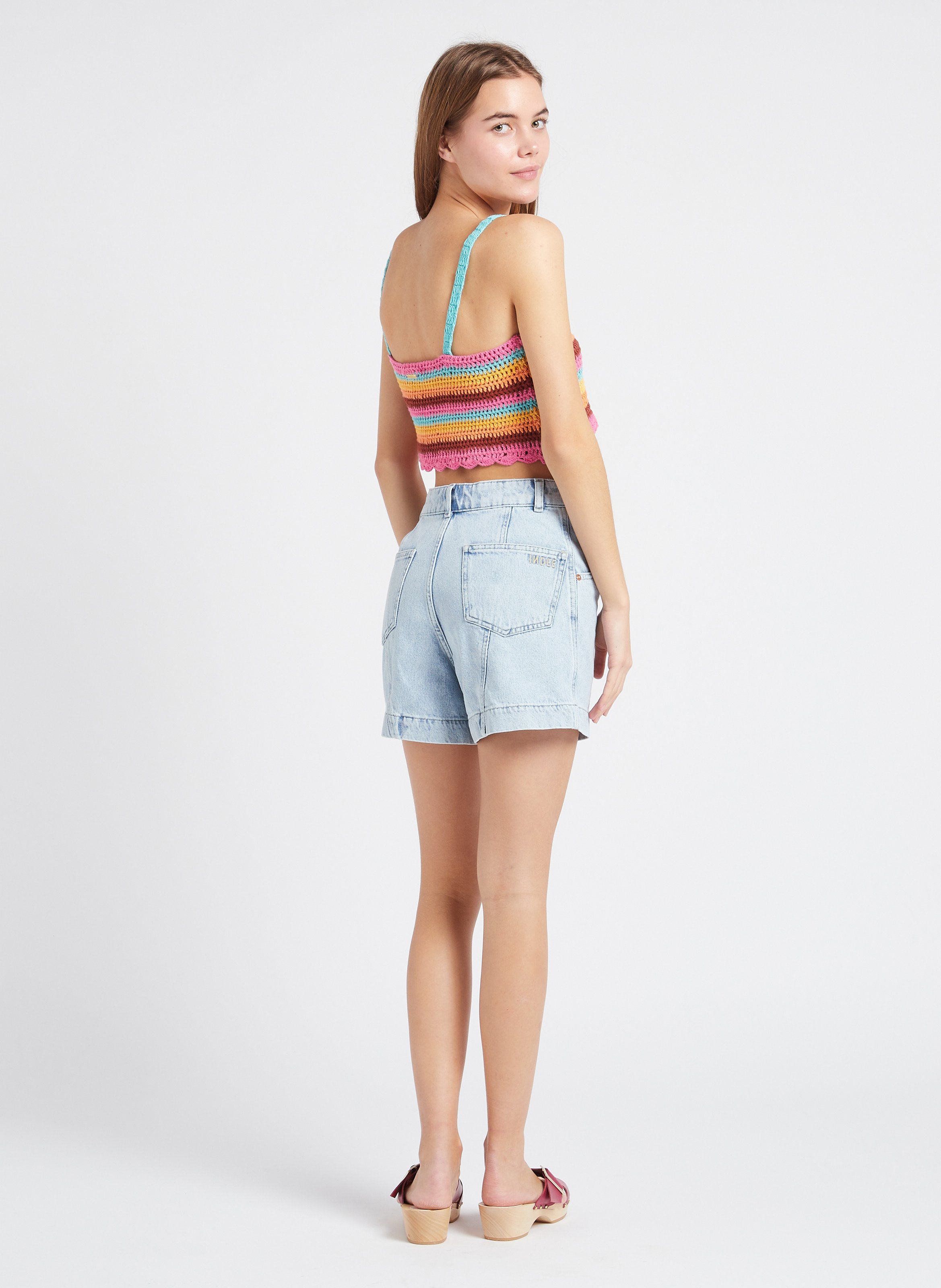 Sabots sandales à petit talon ouverts avec boucle SABOTS YOUYOU Rouge