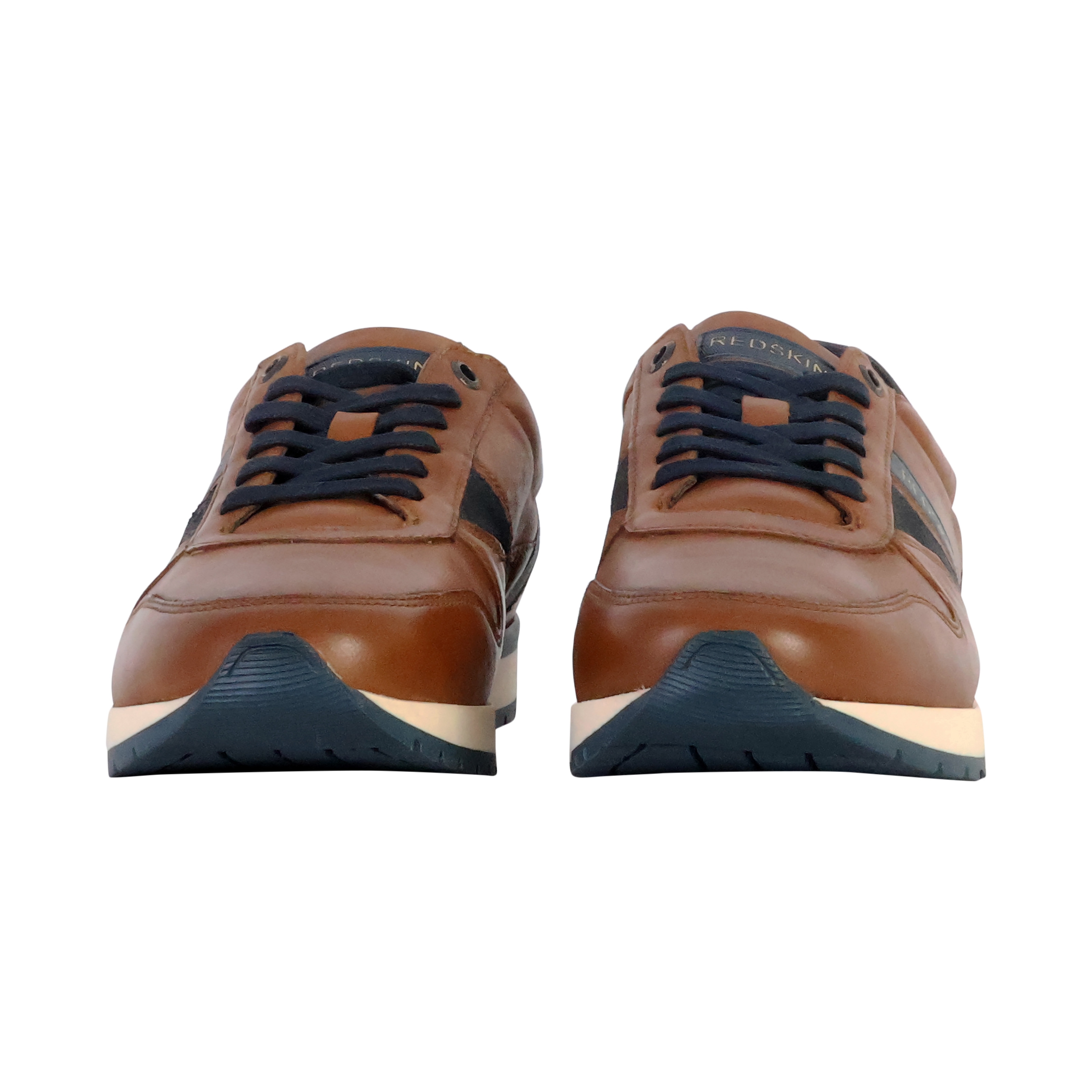 Nixat leather sneakers REDSKINS Brown