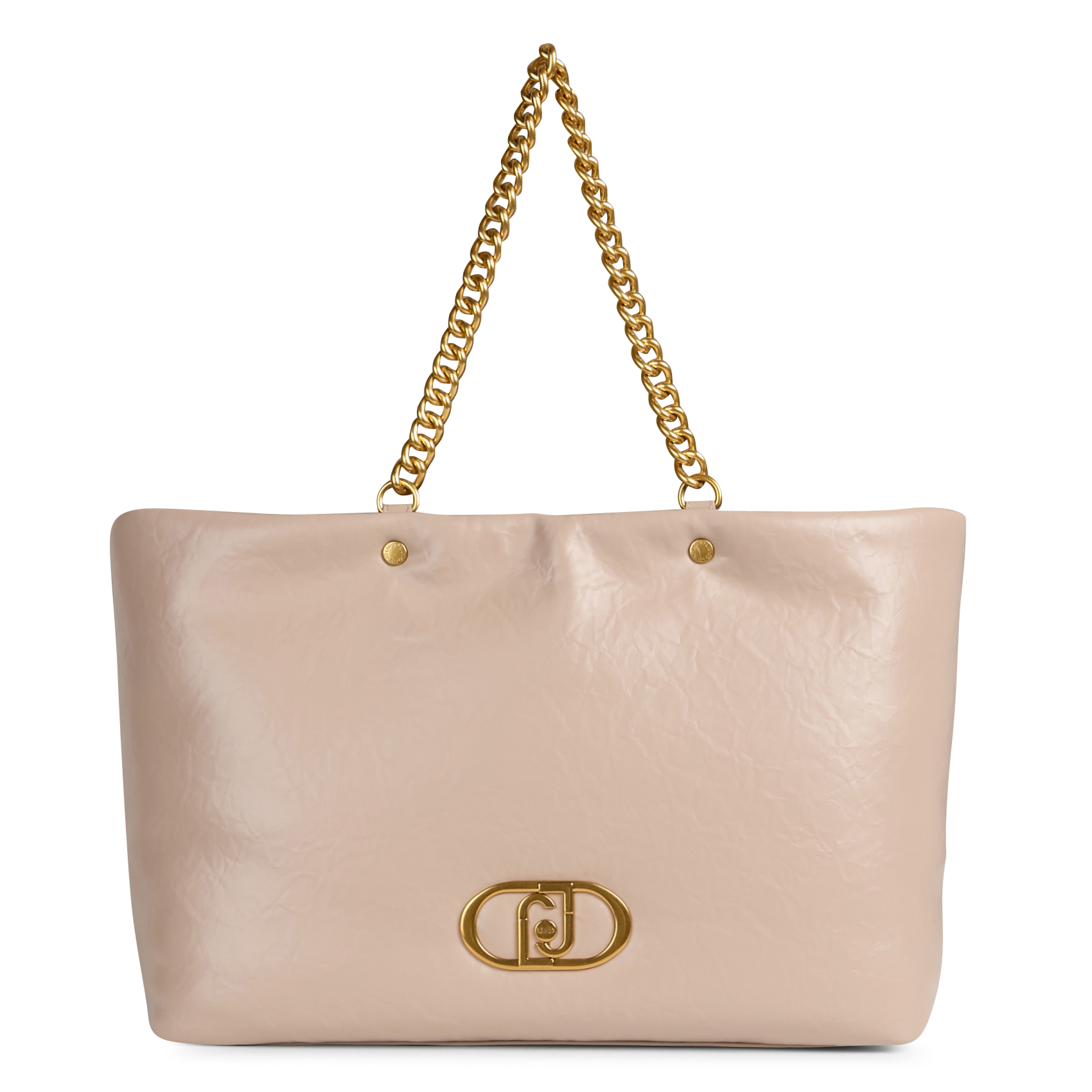 Sac large à chaines LIU JO Beige