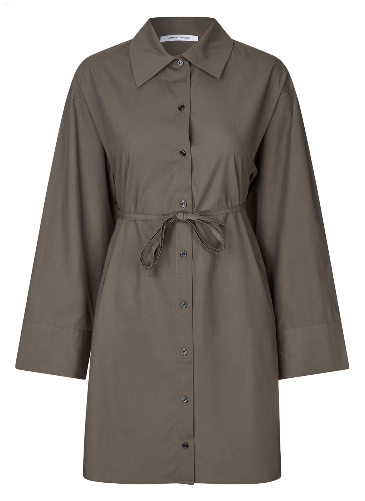 Robe chemise droite SAMSOE SAMSOE Beige