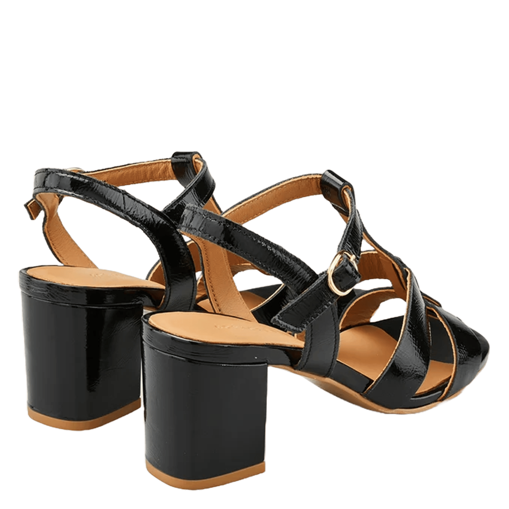 Sandalias altas de ante COSMOPARIS Negro