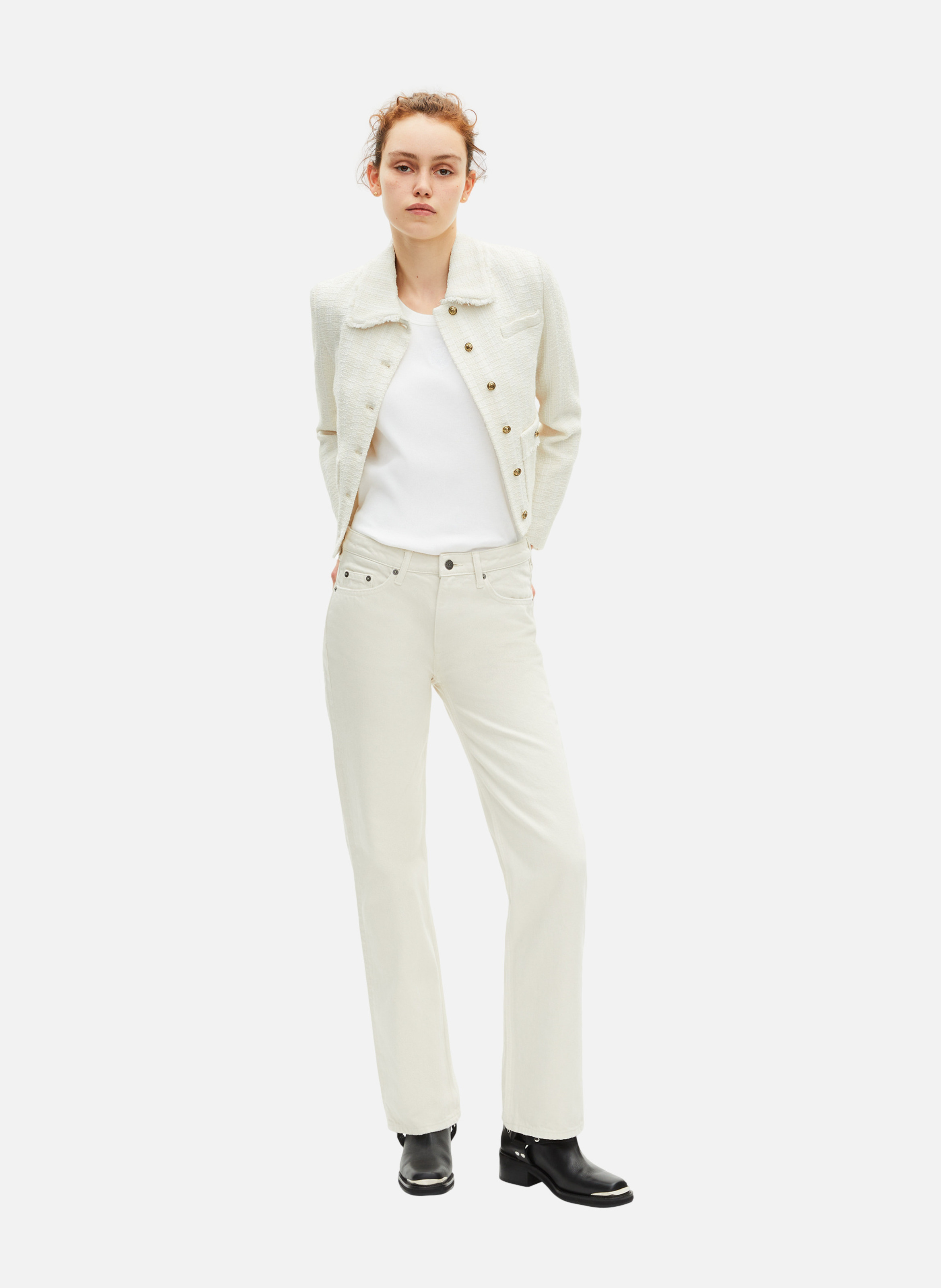 Chunky-knit cardigan THE KOOPLES Beige