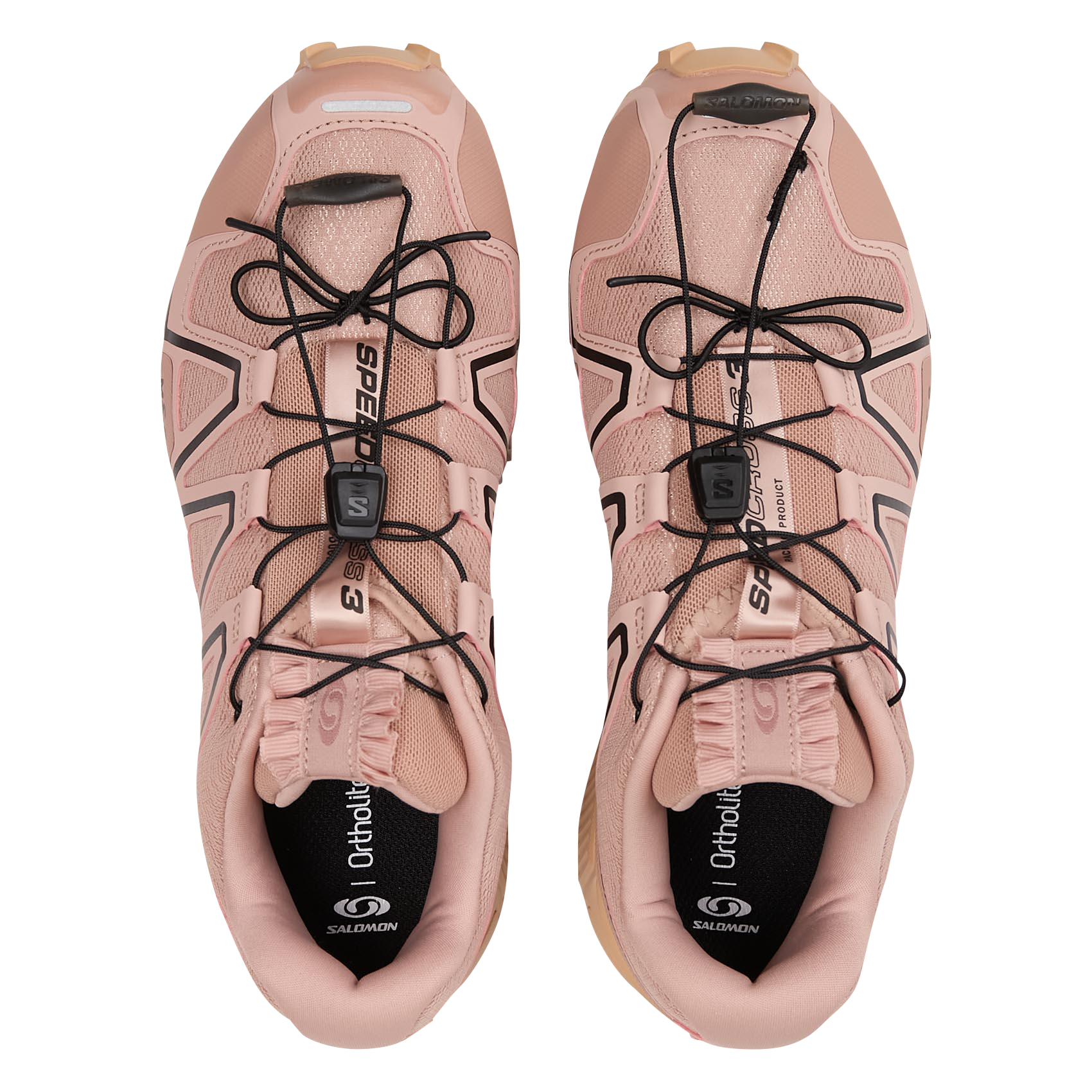 Baskets basses bi-matière SALOMON Noir