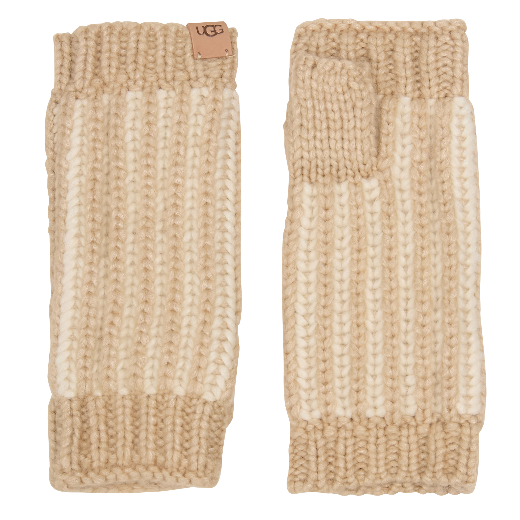 Set bonnet et mitaines UGG Blanc