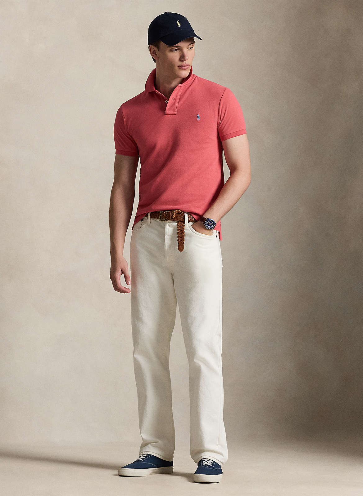 Cotton polo shirt POLO RALPH LAUREN Red
