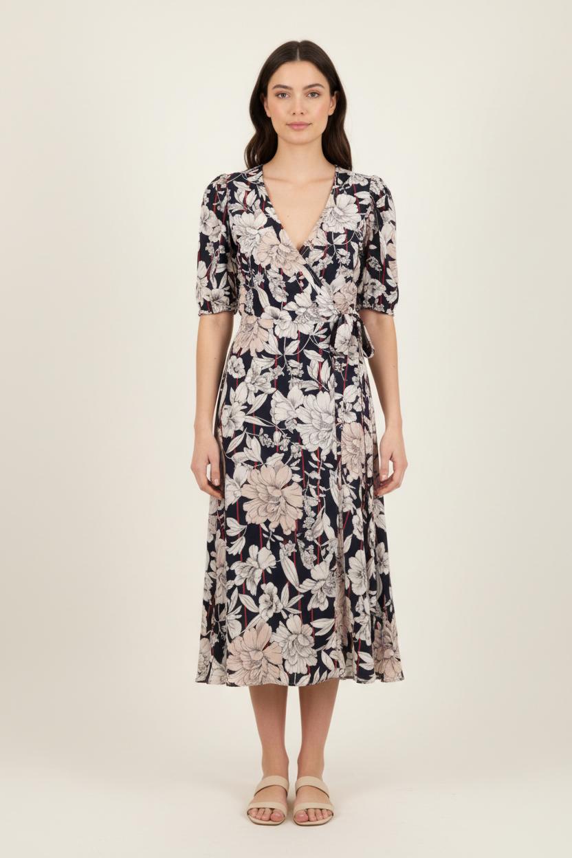 Robe longue TARA JARMON - Seconde Main Multicolore