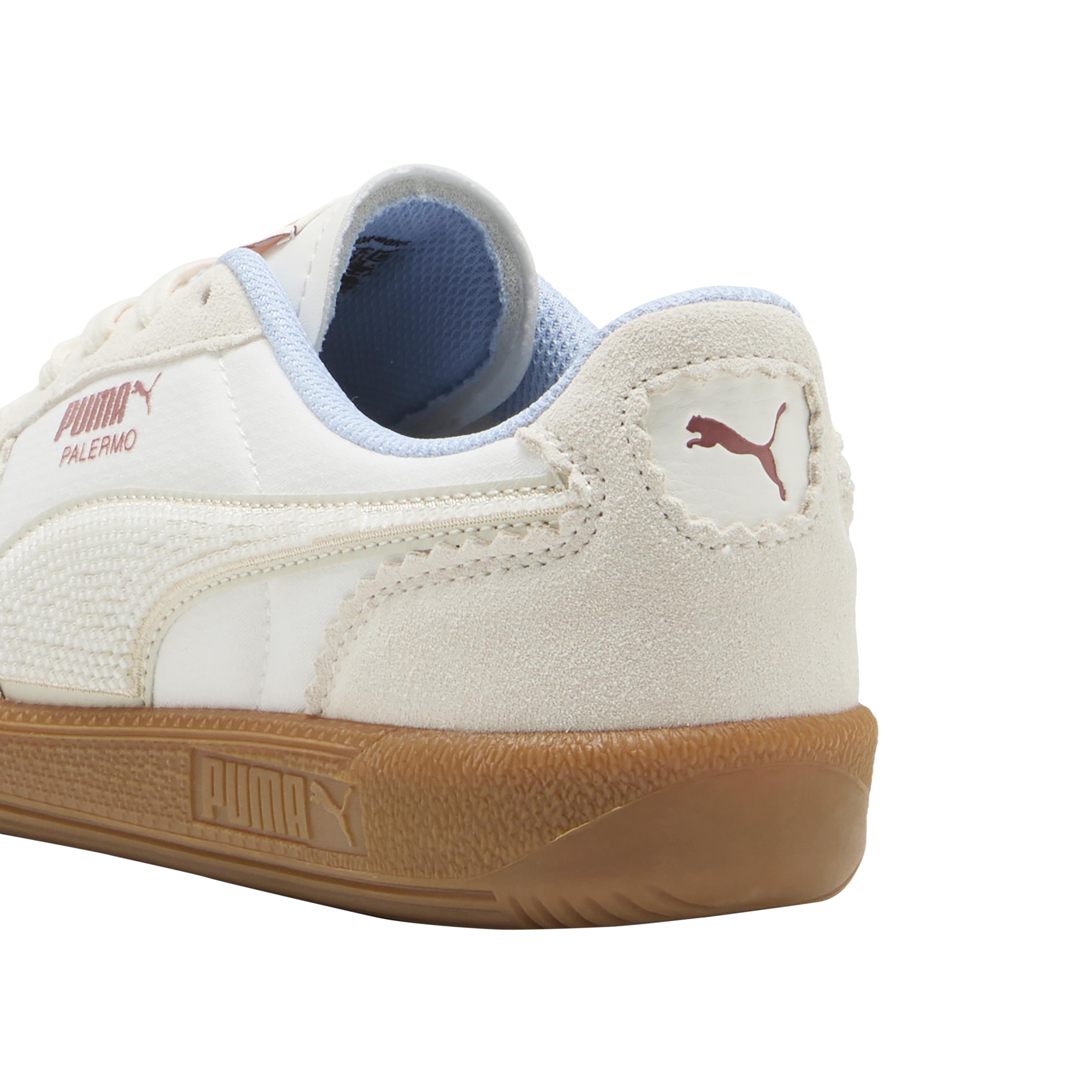 Low leather sneaker Palermo Gentle Meld WNS PUMA White