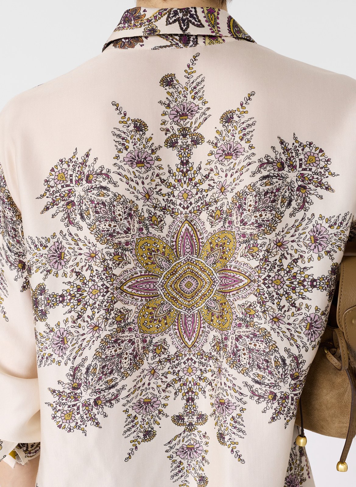 Blouse met print GERARD DAREL Geel