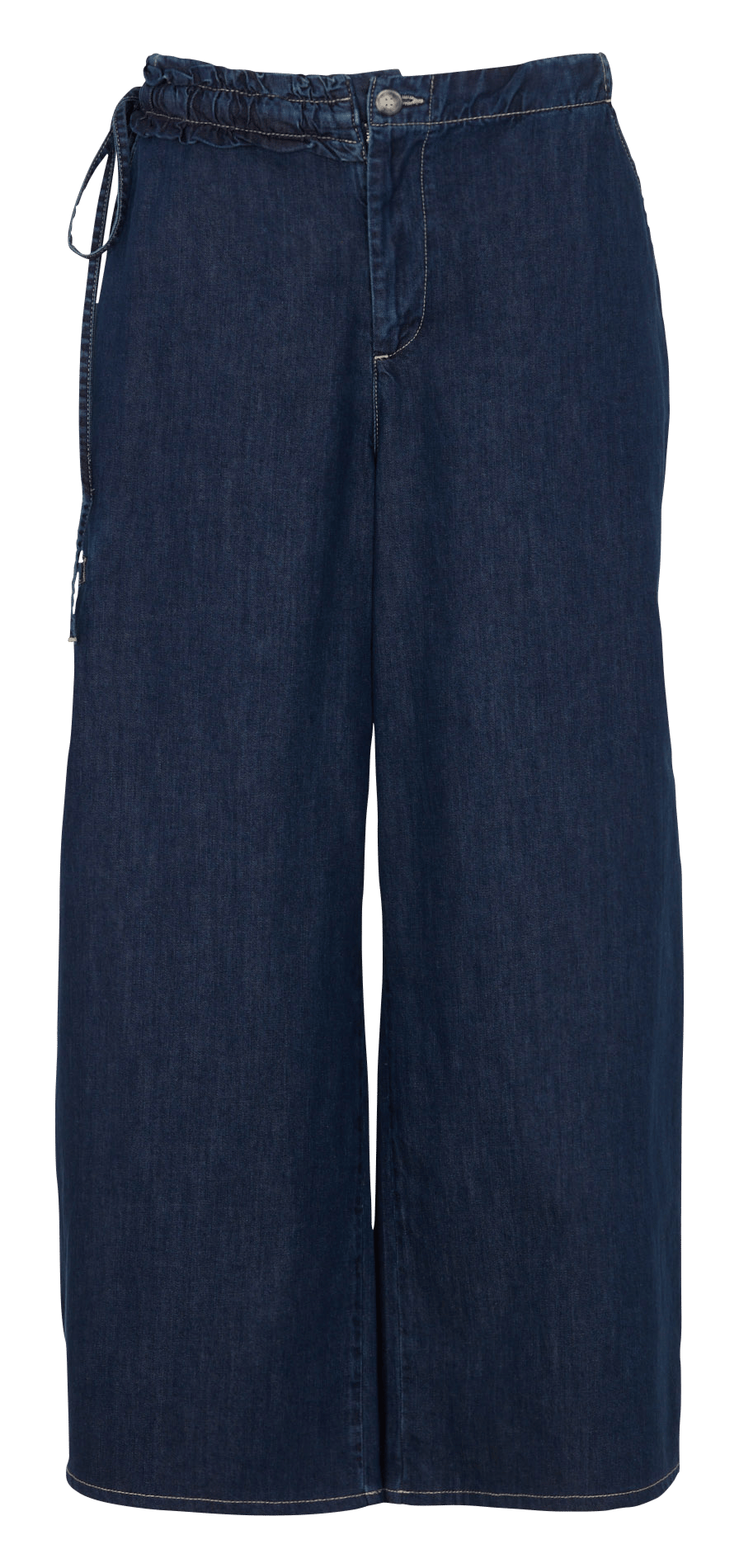 Organic cotton wide-leg jeans DAMSON MADDER Blue