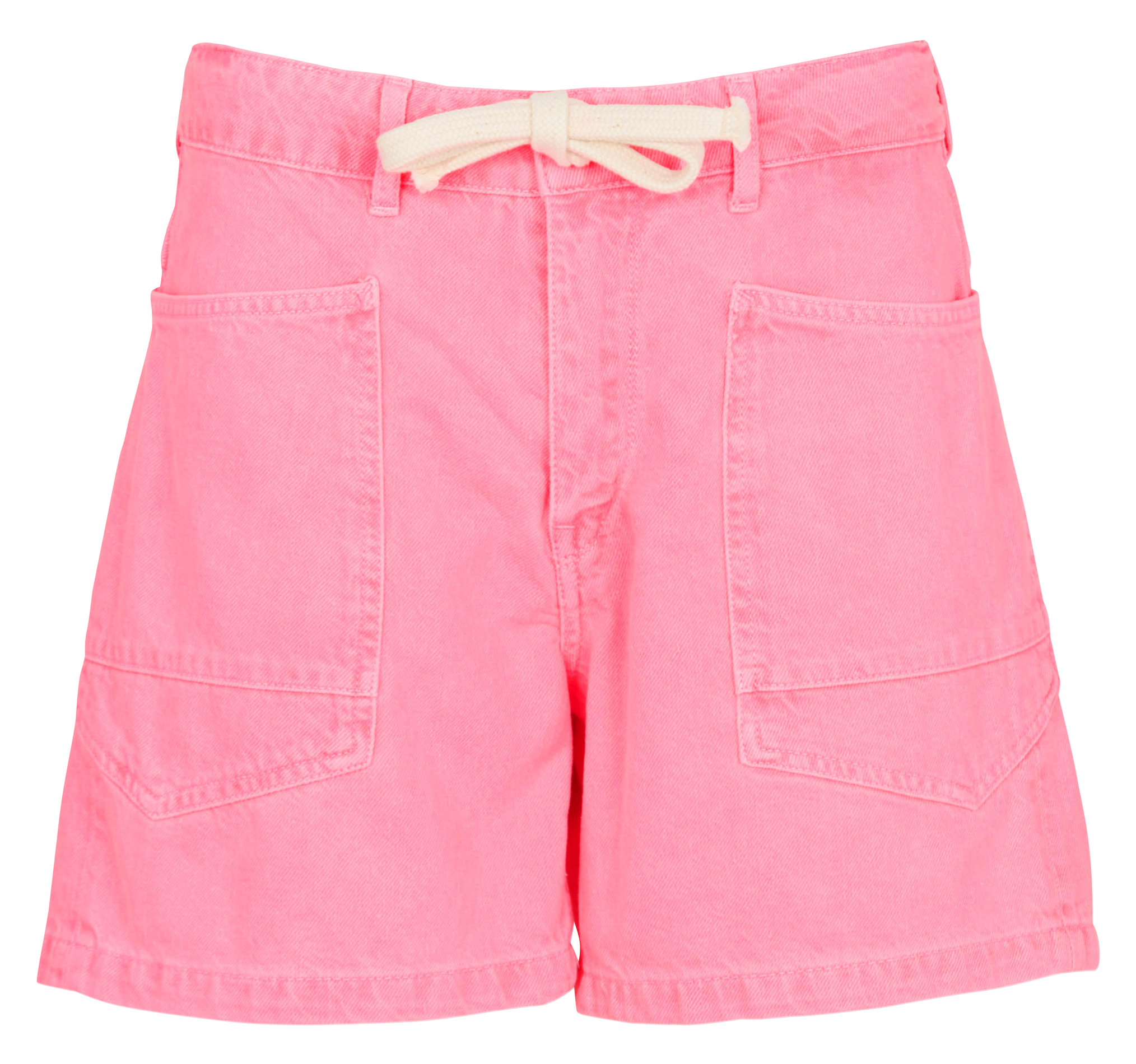 Gerade geschnittene Baumwollshorts LE TEMPS DES CERISES Rosa