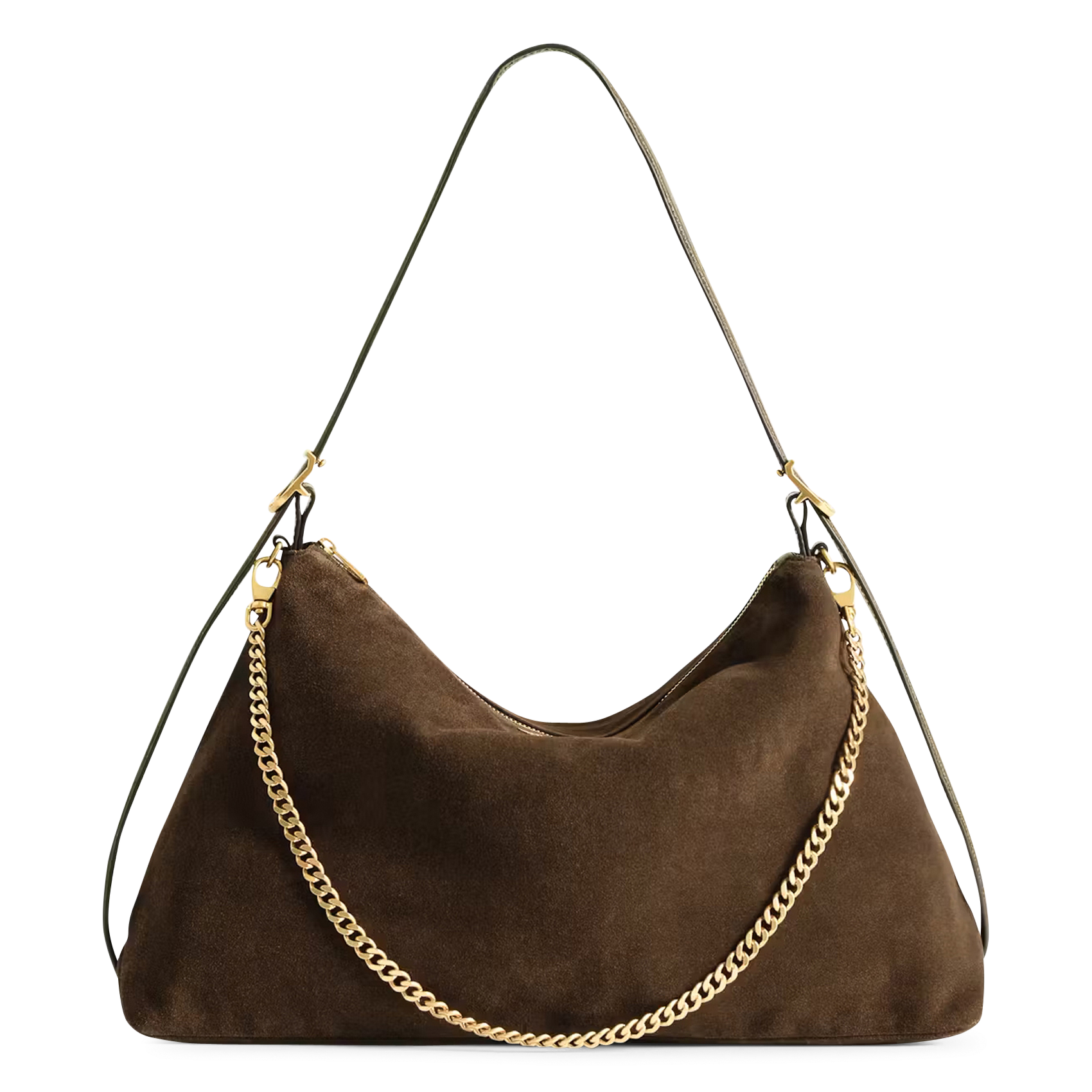 Sac à main en cuir ZADIG&VOLTAIRE Marron