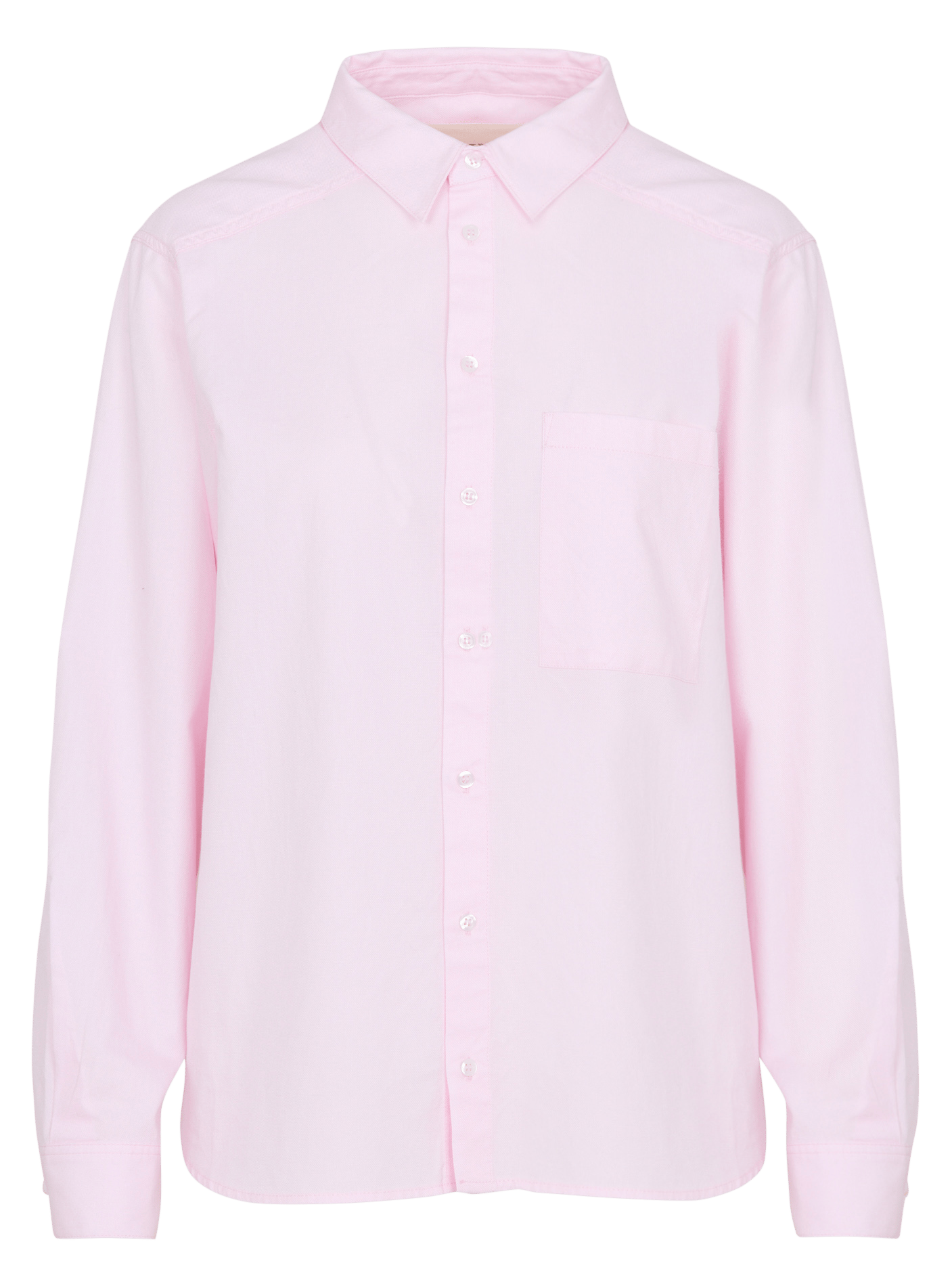 Chemise droite en coton MAISON 123 Rose