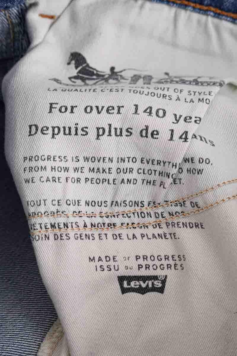 Straight Leg Jeans 510 LEVI'S - Seconde main Blue