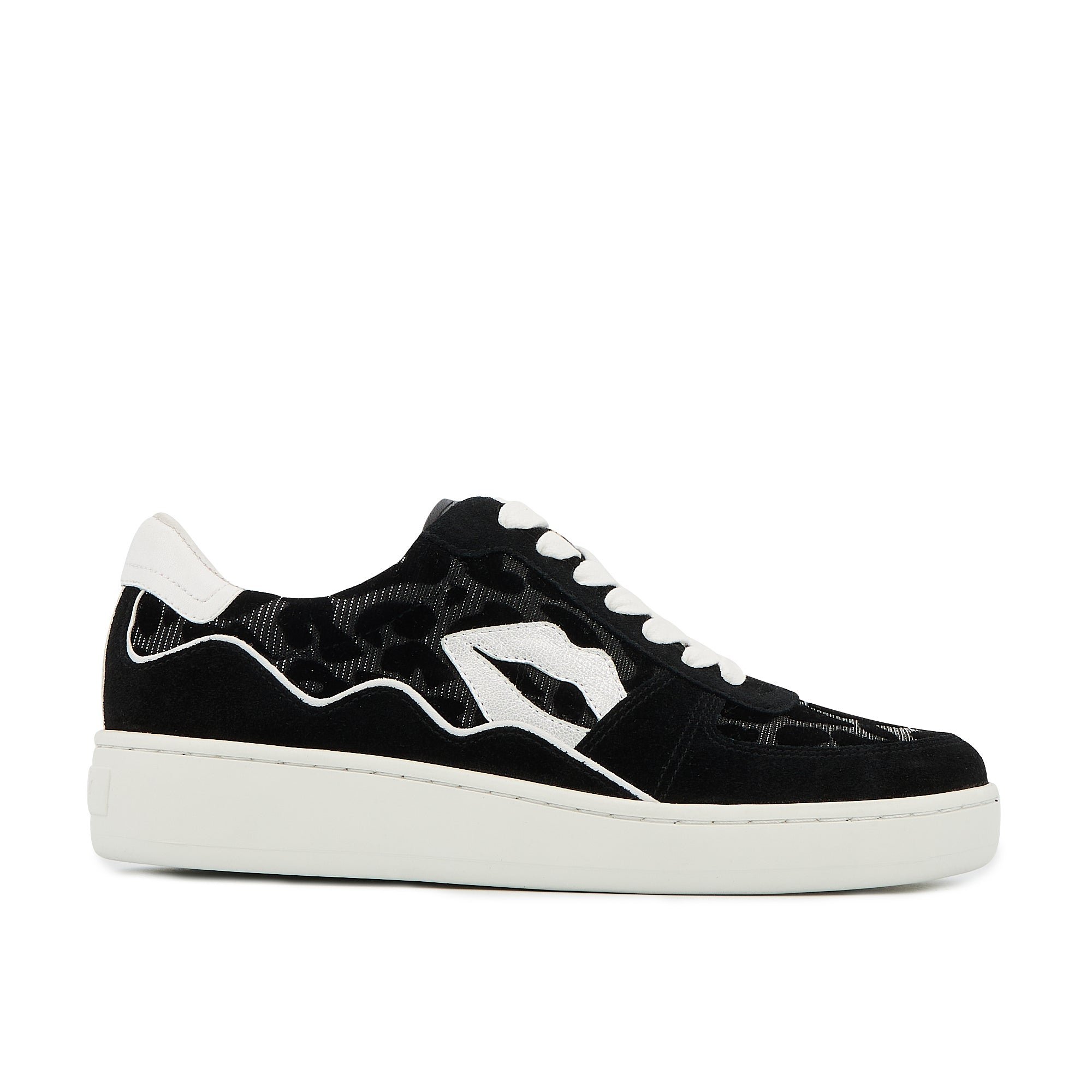 Leather sneakers BONS BAISERS PARIS Black