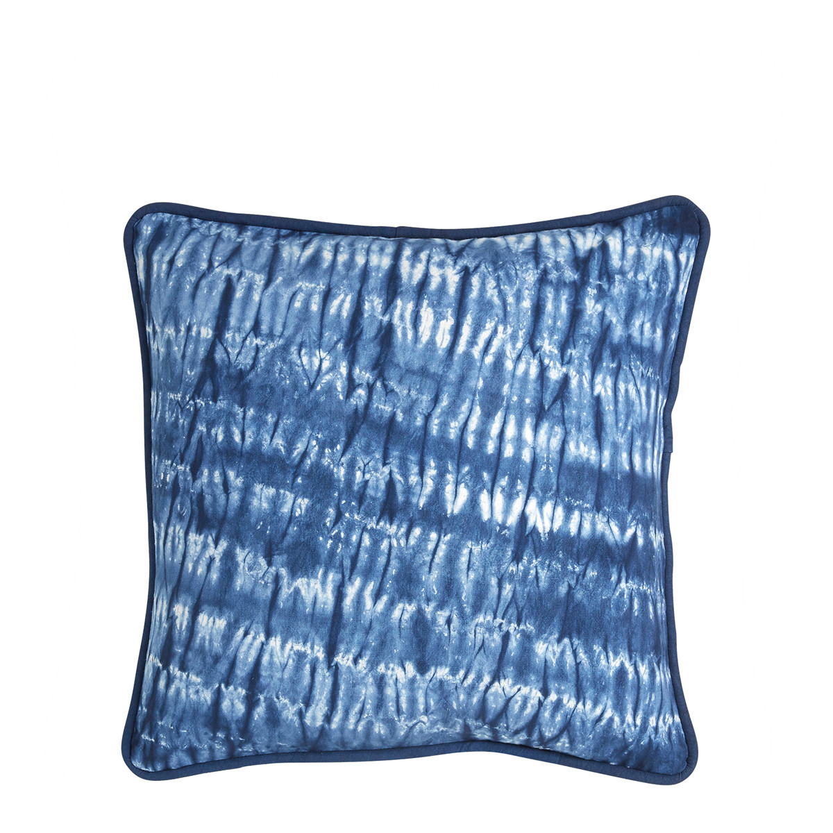 Cotton cushion BLANC D'IVOIRE Blue
