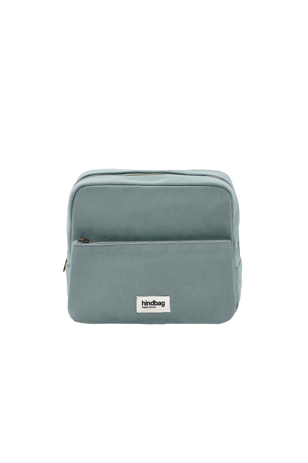 Cotton toiletry bag ALIX Sauge