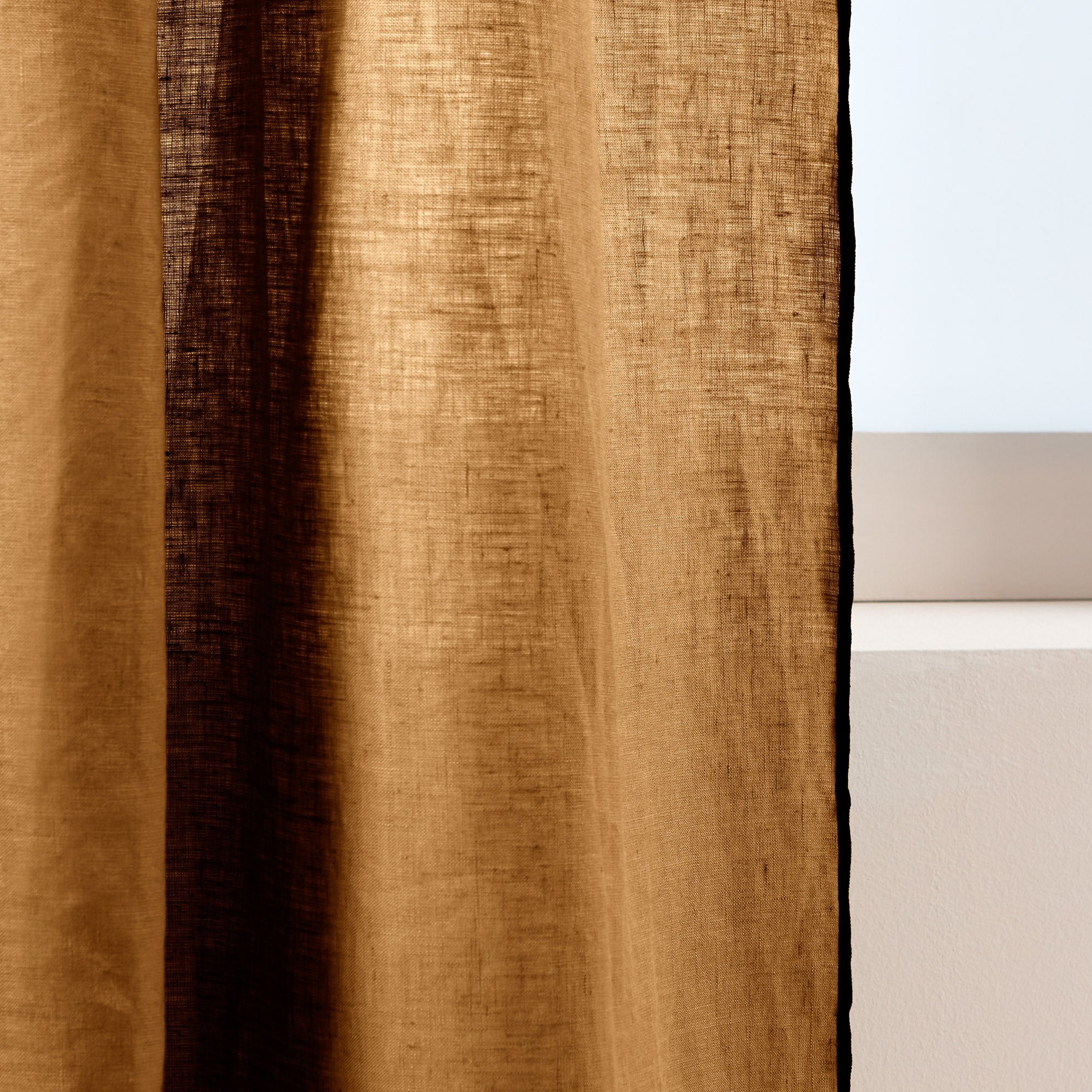 Panel curtain Brown