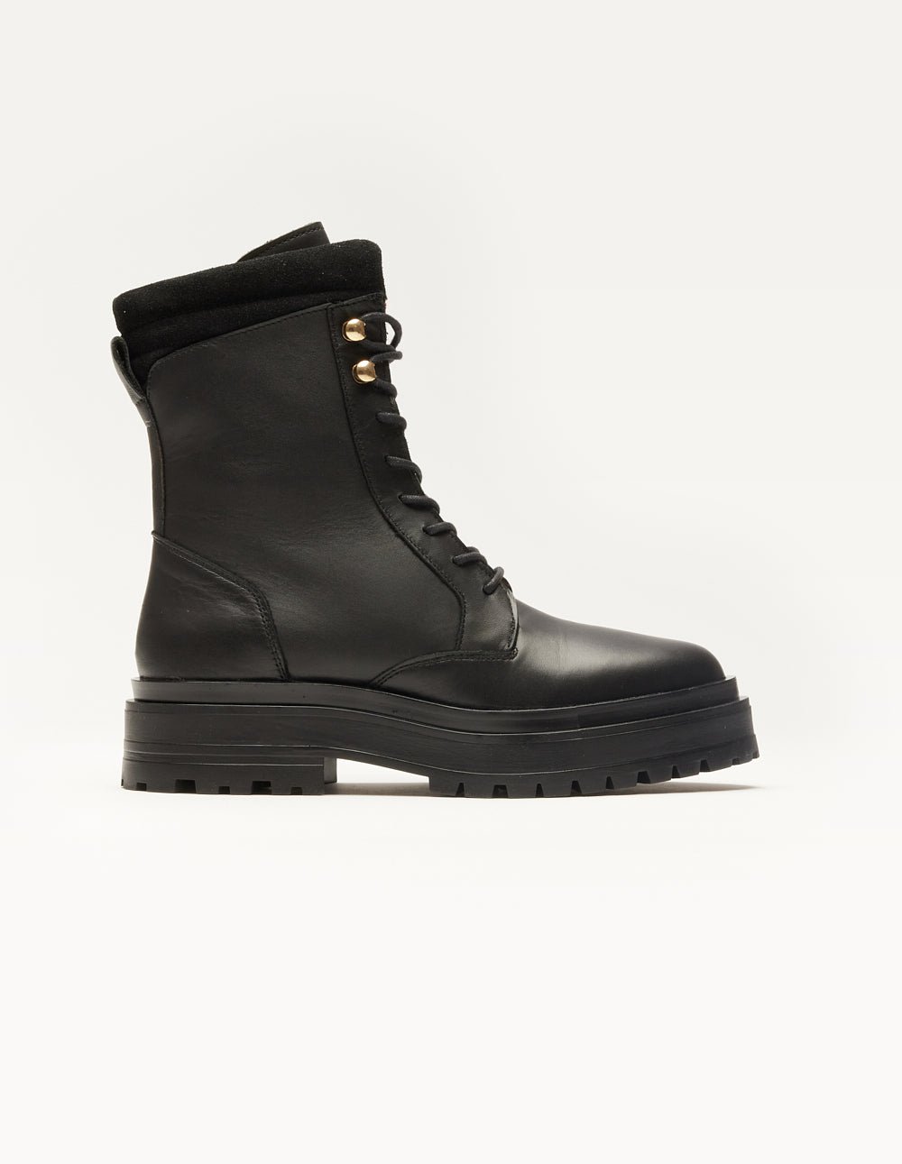 Lace-up ankle boots ODAJE EX. M.MOUSTACHE Black